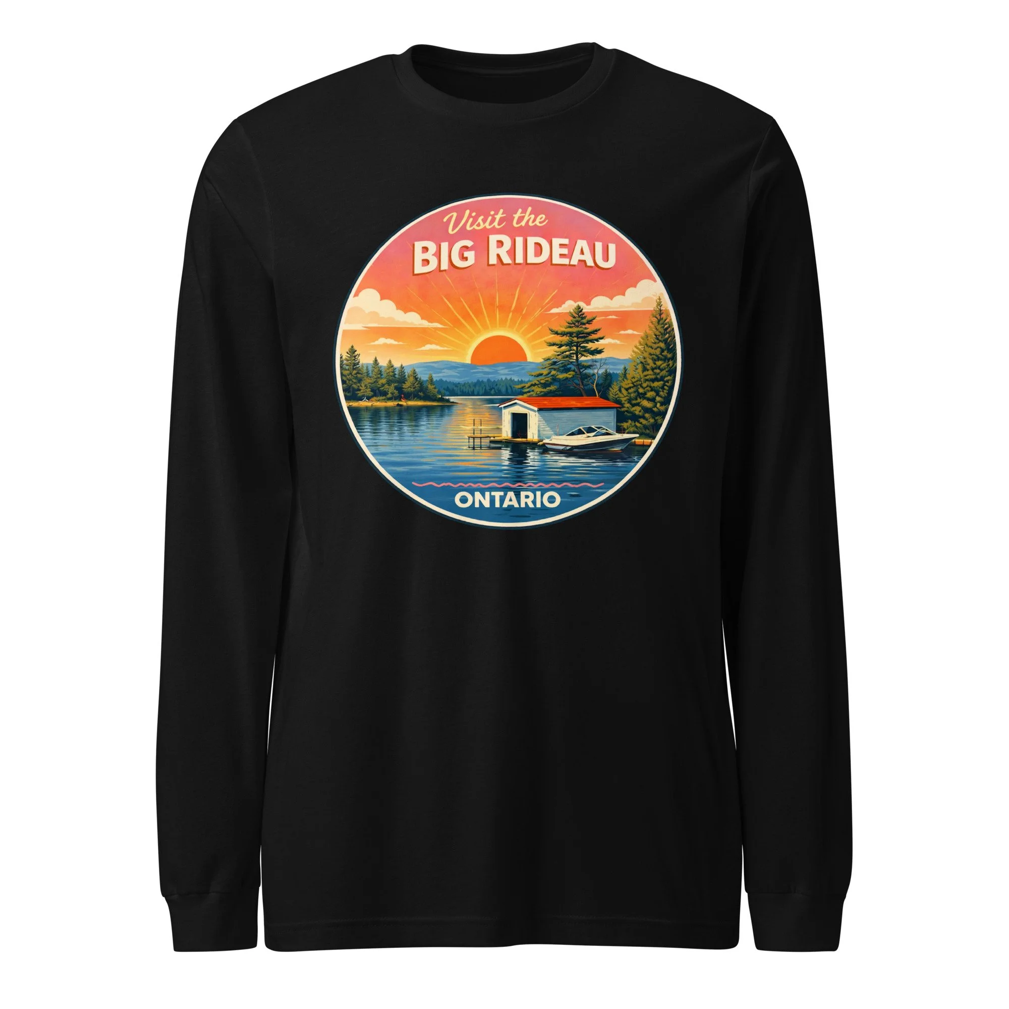 Unisex Long Sleeve Tee Big Rideau