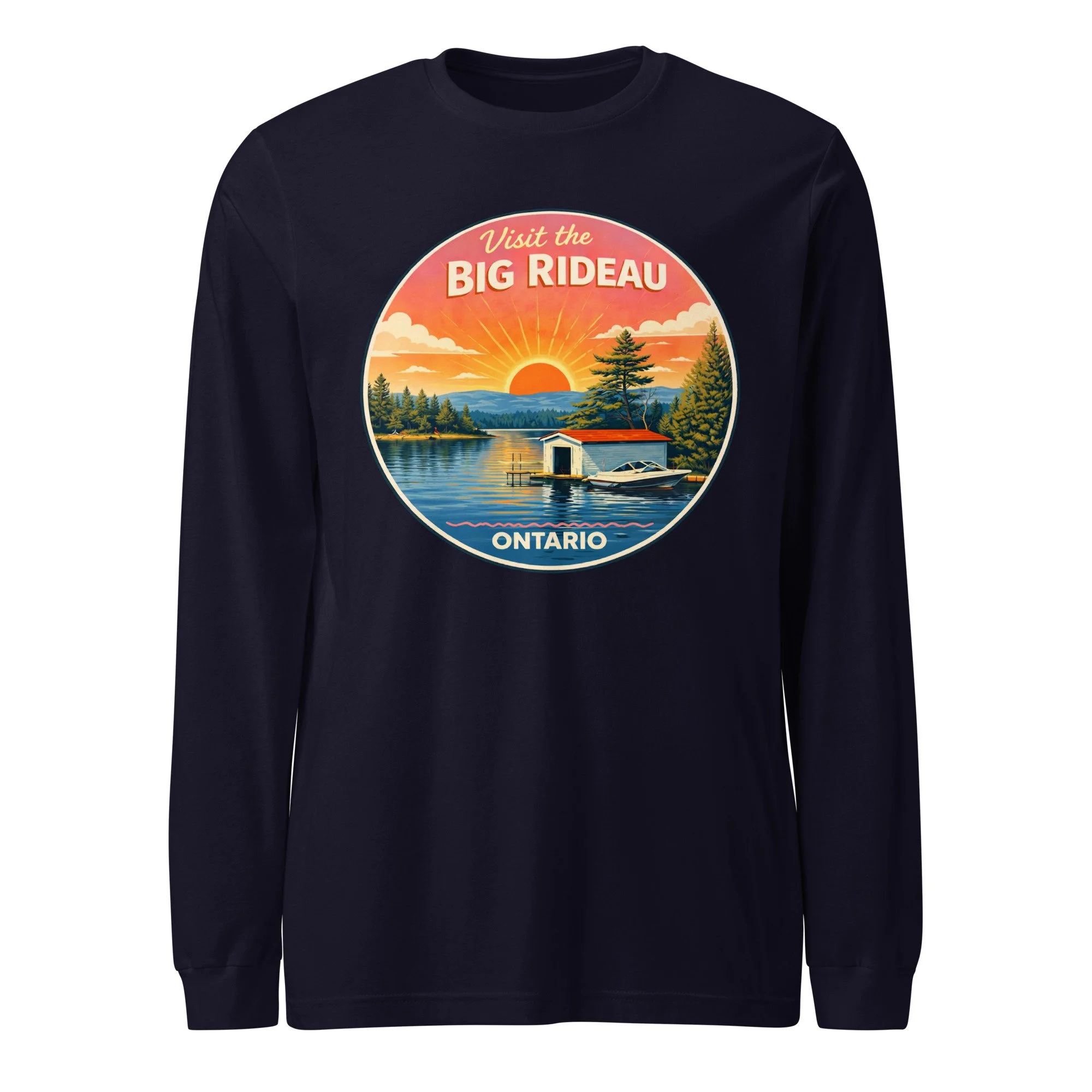 Unisex Long Sleeve Tee Big Rideau