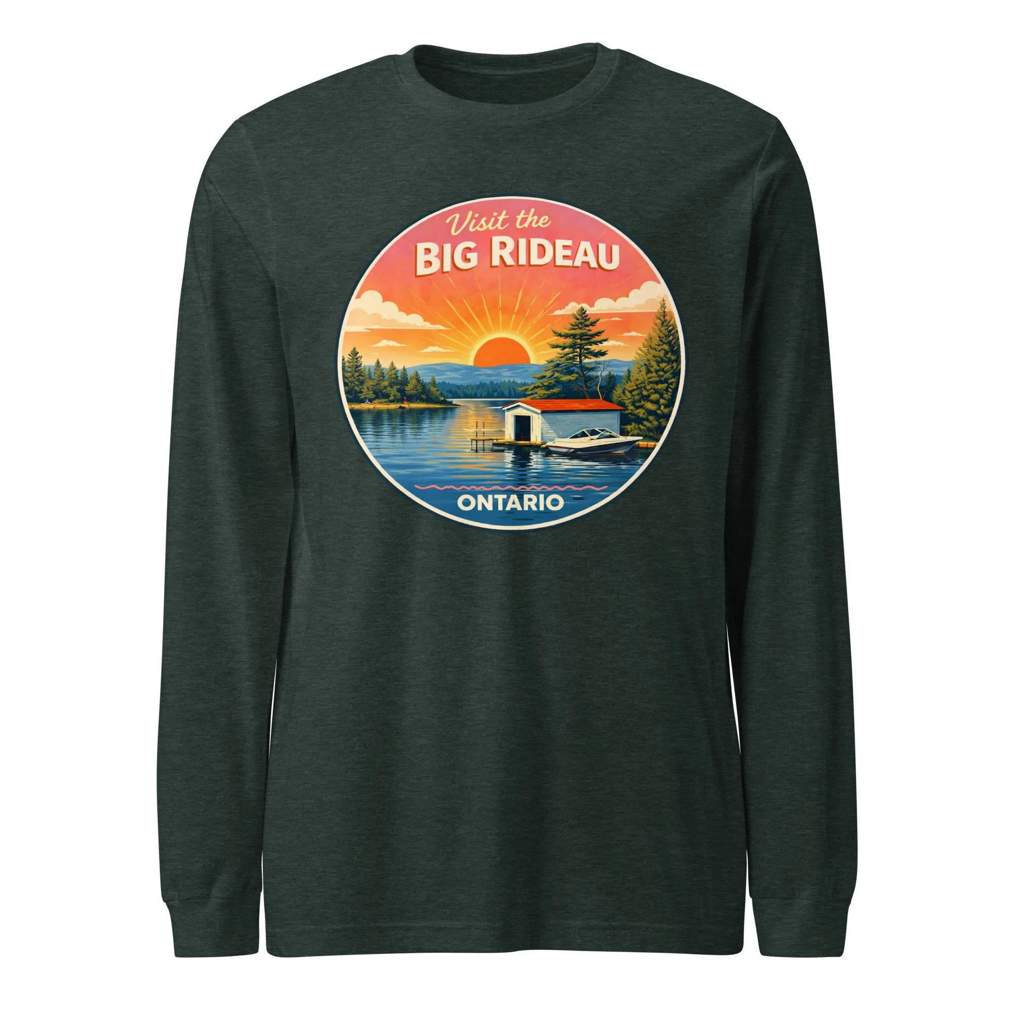 Unisex Long Sleeve Tee Big Rideau
