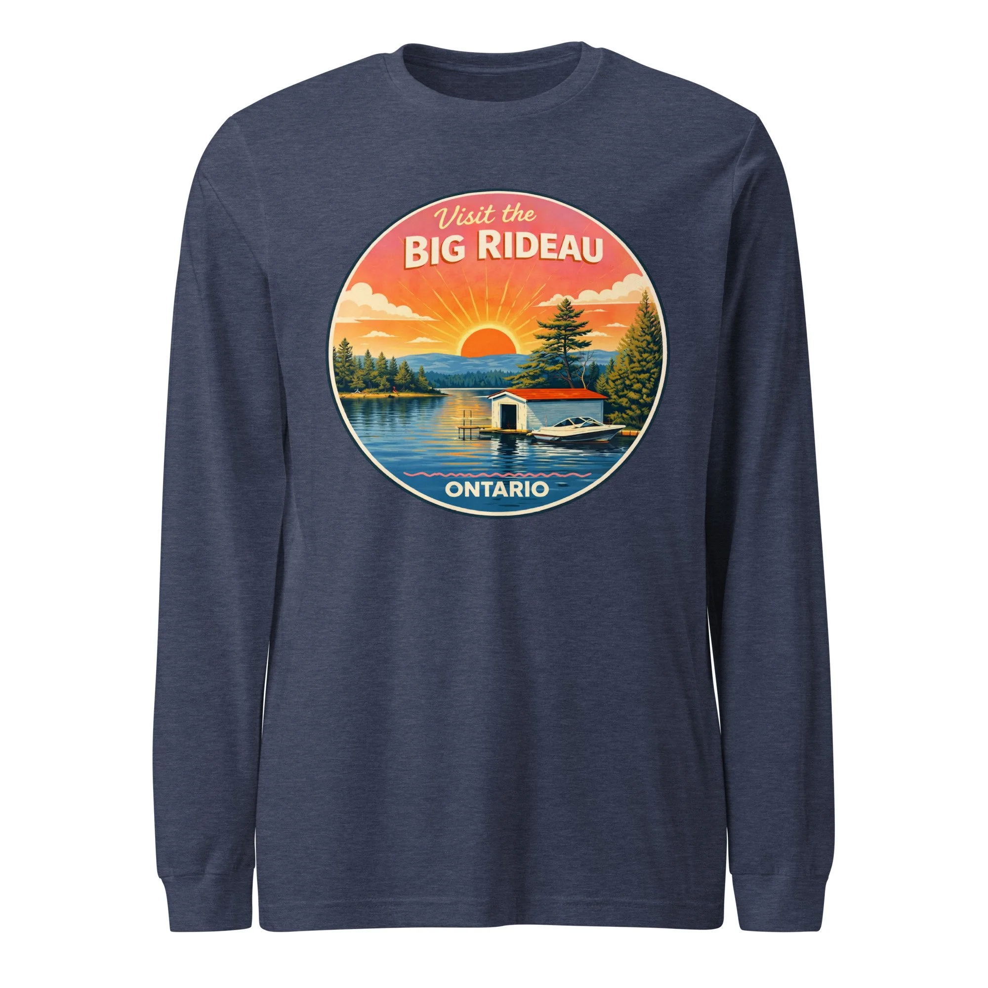Unisex Long Sleeve Tee Big Rideau