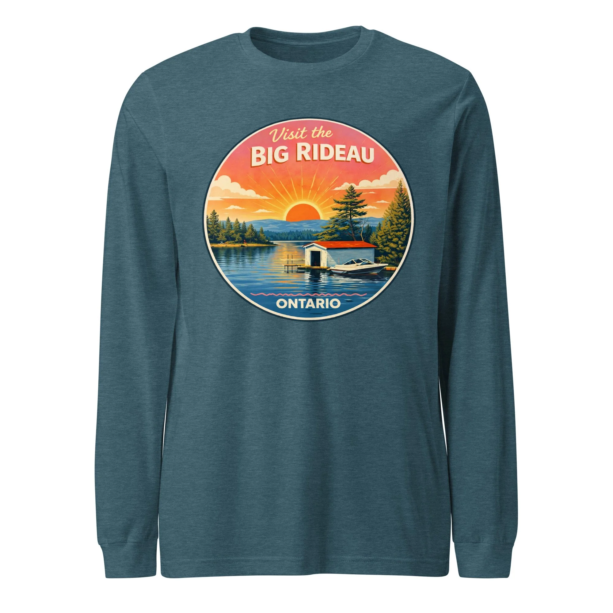 Unisex Long Sleeve Tee Big Rideau