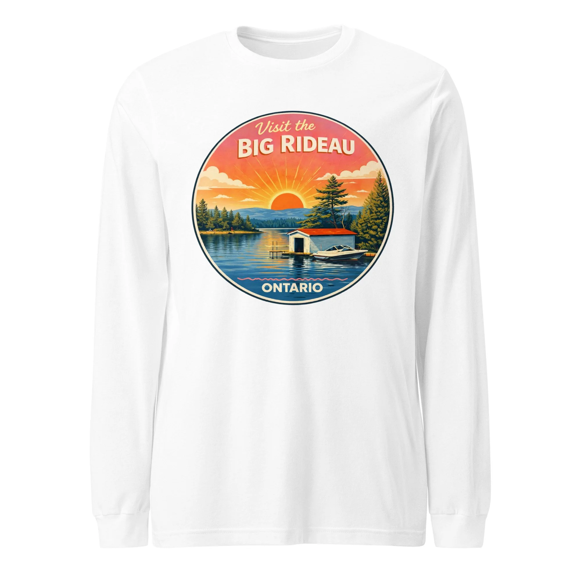 Unisex Long Sleeve Tee Big Rideau