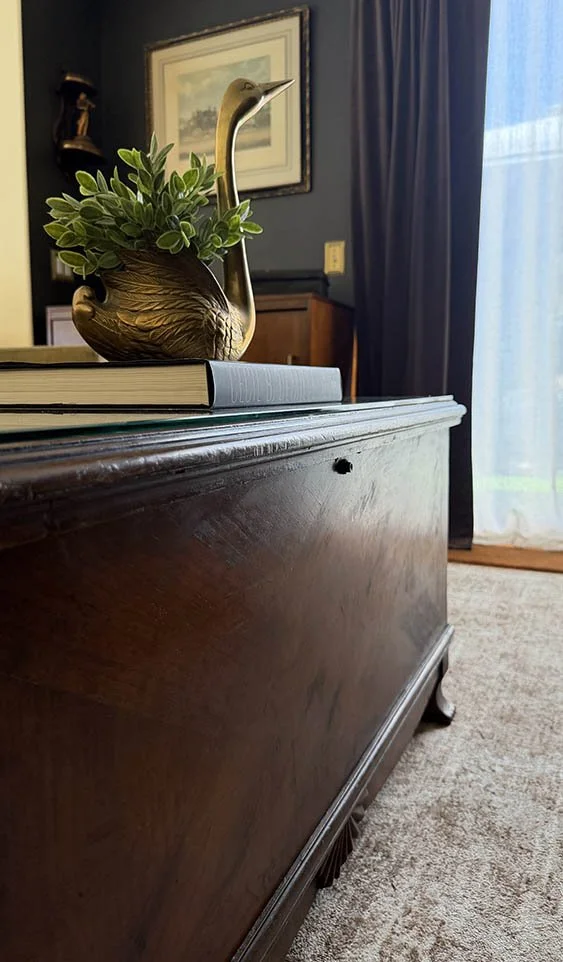 How to Find and Restore a Vintage Lane Cedar Chest as a Coffee Table&nbsp;