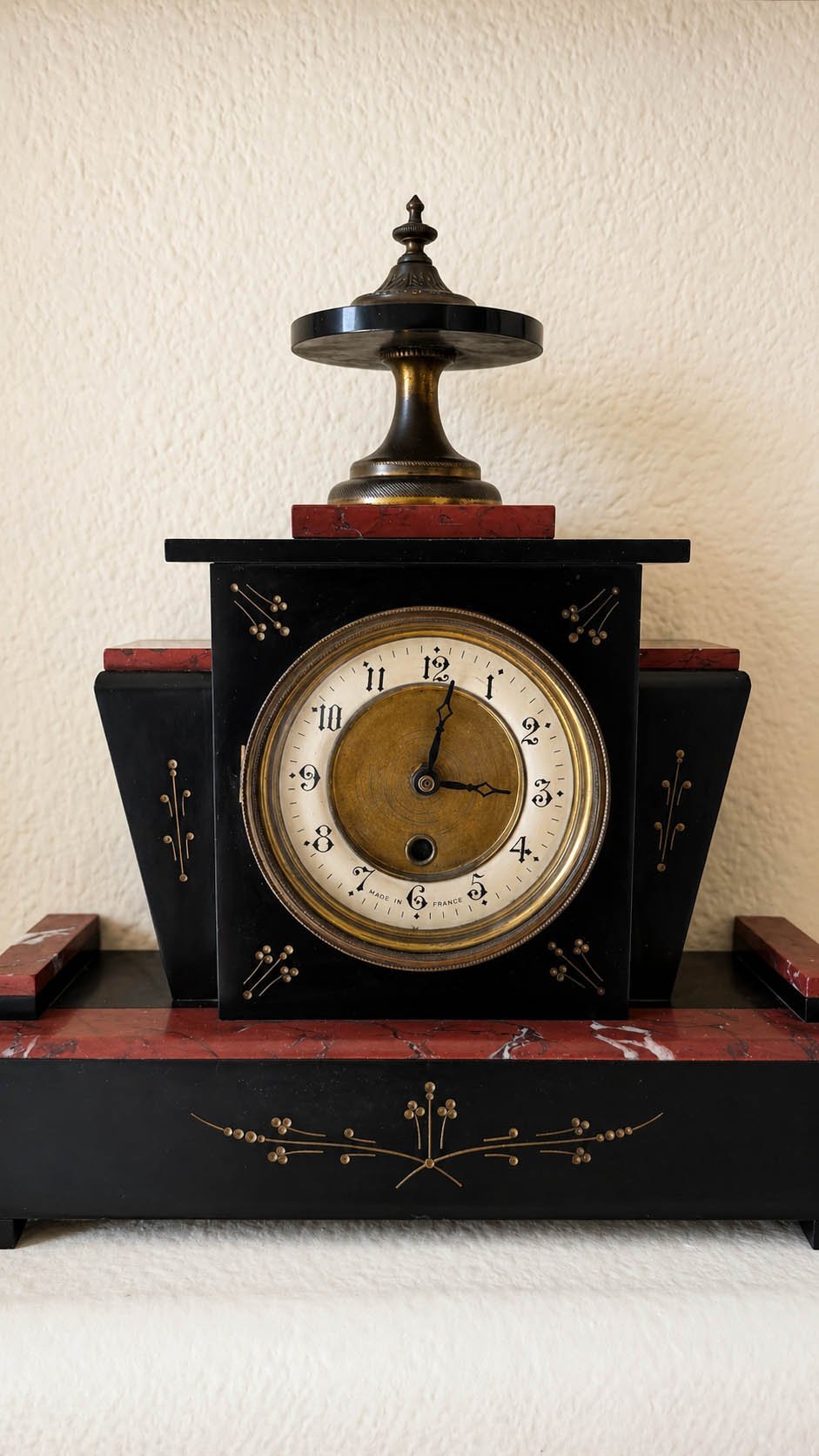 French Mantel Clock Garniture - Altered Bloom