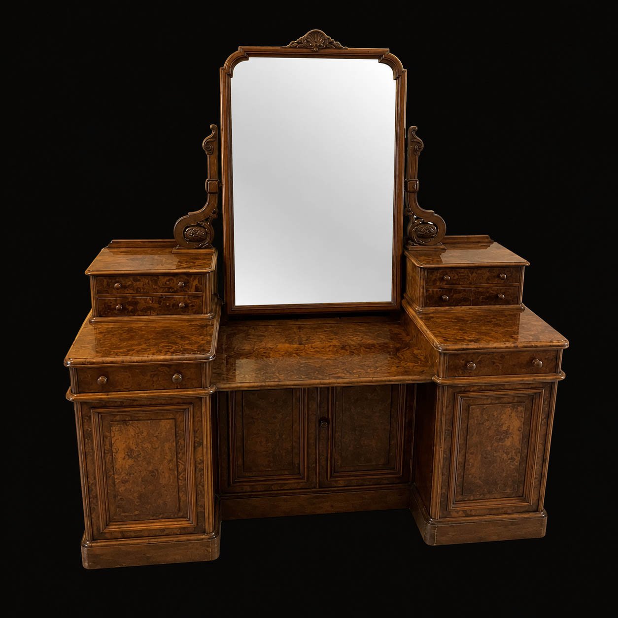 Burr Walnut Dressing Table