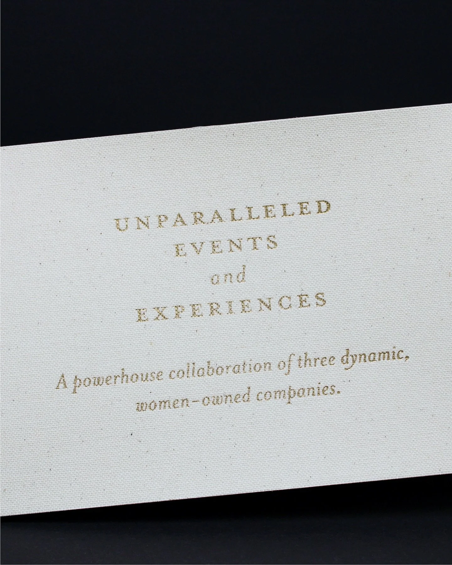 Embossing, foil stamping and die cutting can be done on multiple substrates to create a stellar product.

We love showcasing the work of fantastic customers as they create memorable experiences for their clients.

&mdash;

#bookbinding #booklet #prin