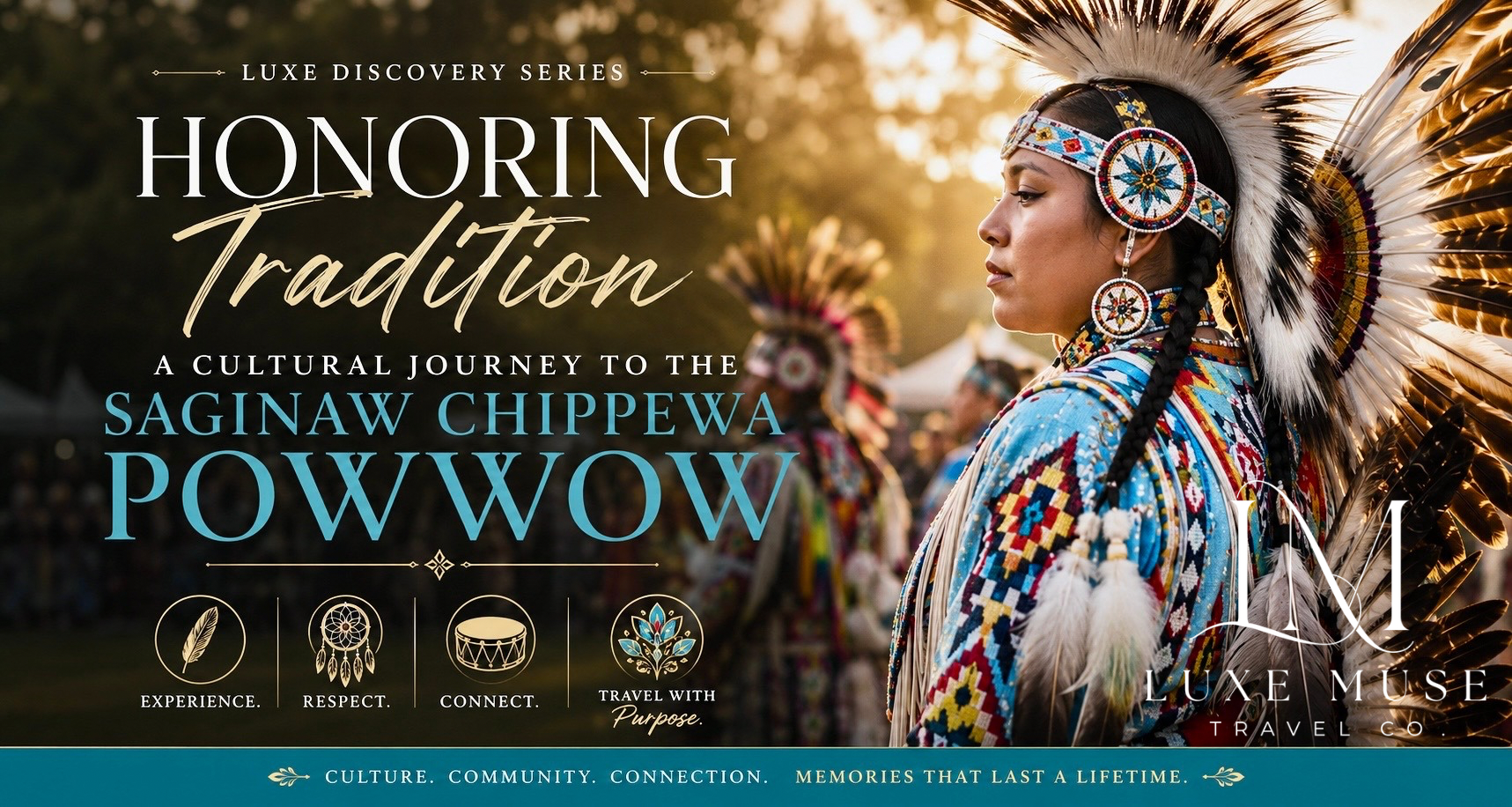 A Cultural Journey to the Saginaw Chippewa Powwow  Mount Pleasant MI - Saturday, July 25, 2026