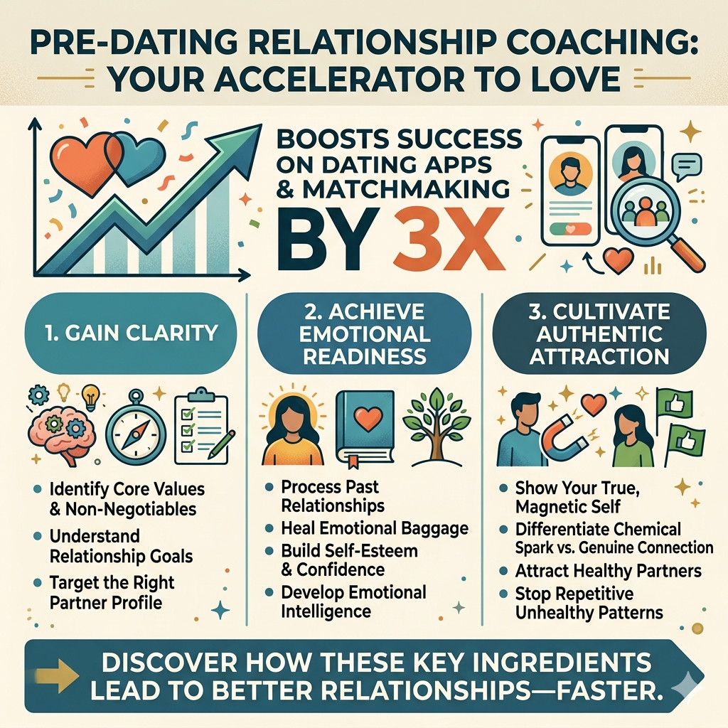 How Pre-Dating Coaching Increases Your Success Rate by 3x