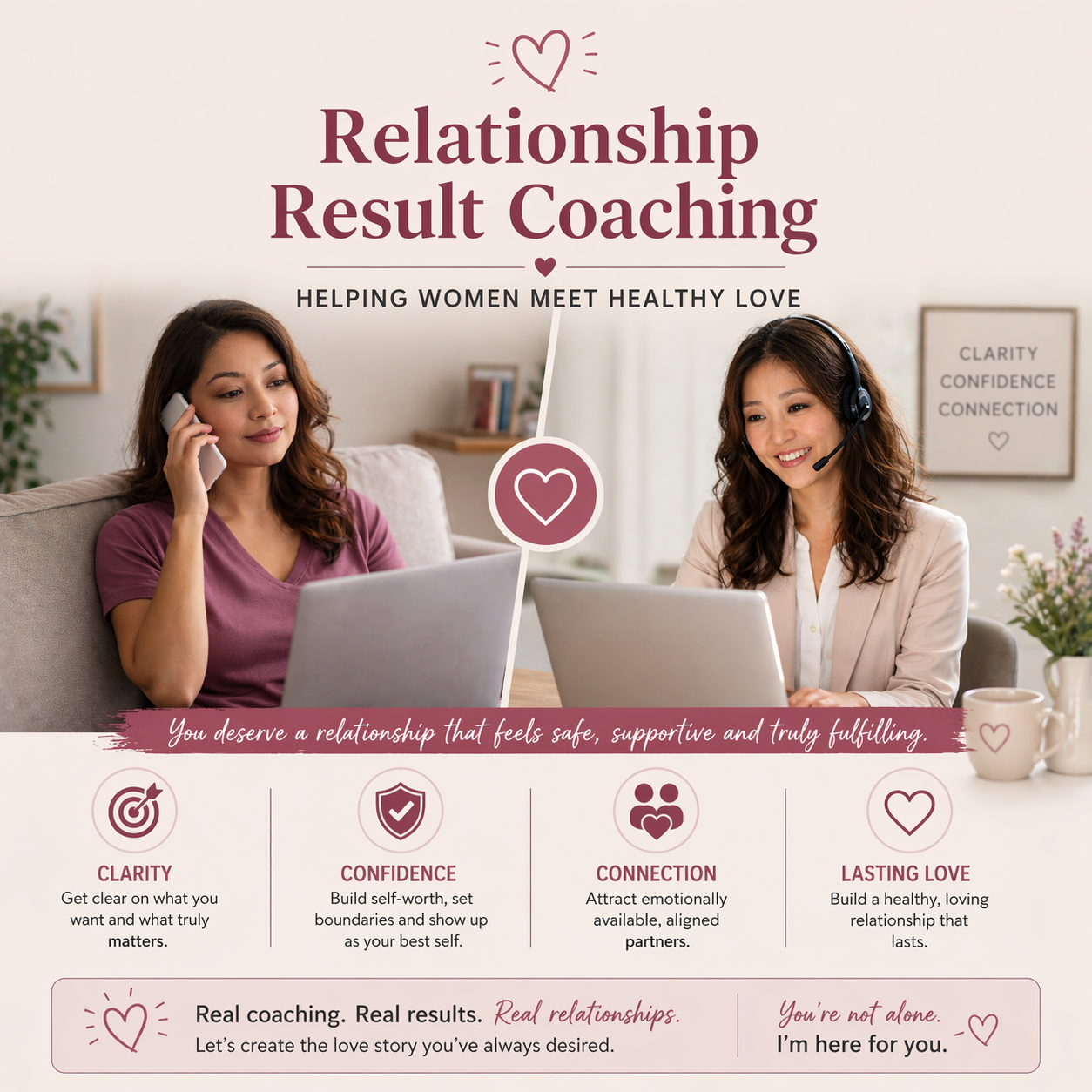 How Relationship Result Coaching Helps Women Meet Healthy Love