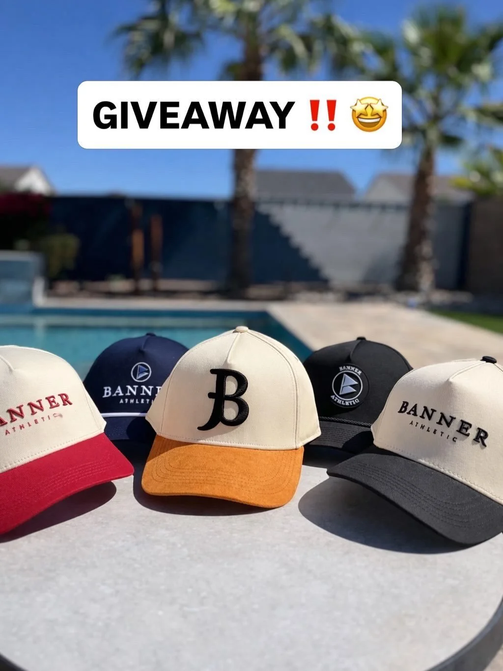 GIVEAWAY TIME!!! 🚨 We&rsquo;re giving away 2 hats to 3 LUCKY WINNERS!! To enter: 
1⃣ Follow @bannerathletic and @thebannershow 
2⃣ Tag 3 friends in the comments 
3⃣ Share this post 

Subscribe to The Banner Show on YouTube for 2 BONUS BALLOTS!! 🎟️?