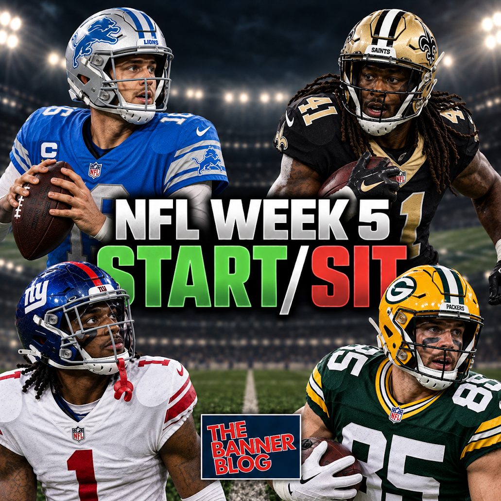 NFL Week 5 Start/Sit