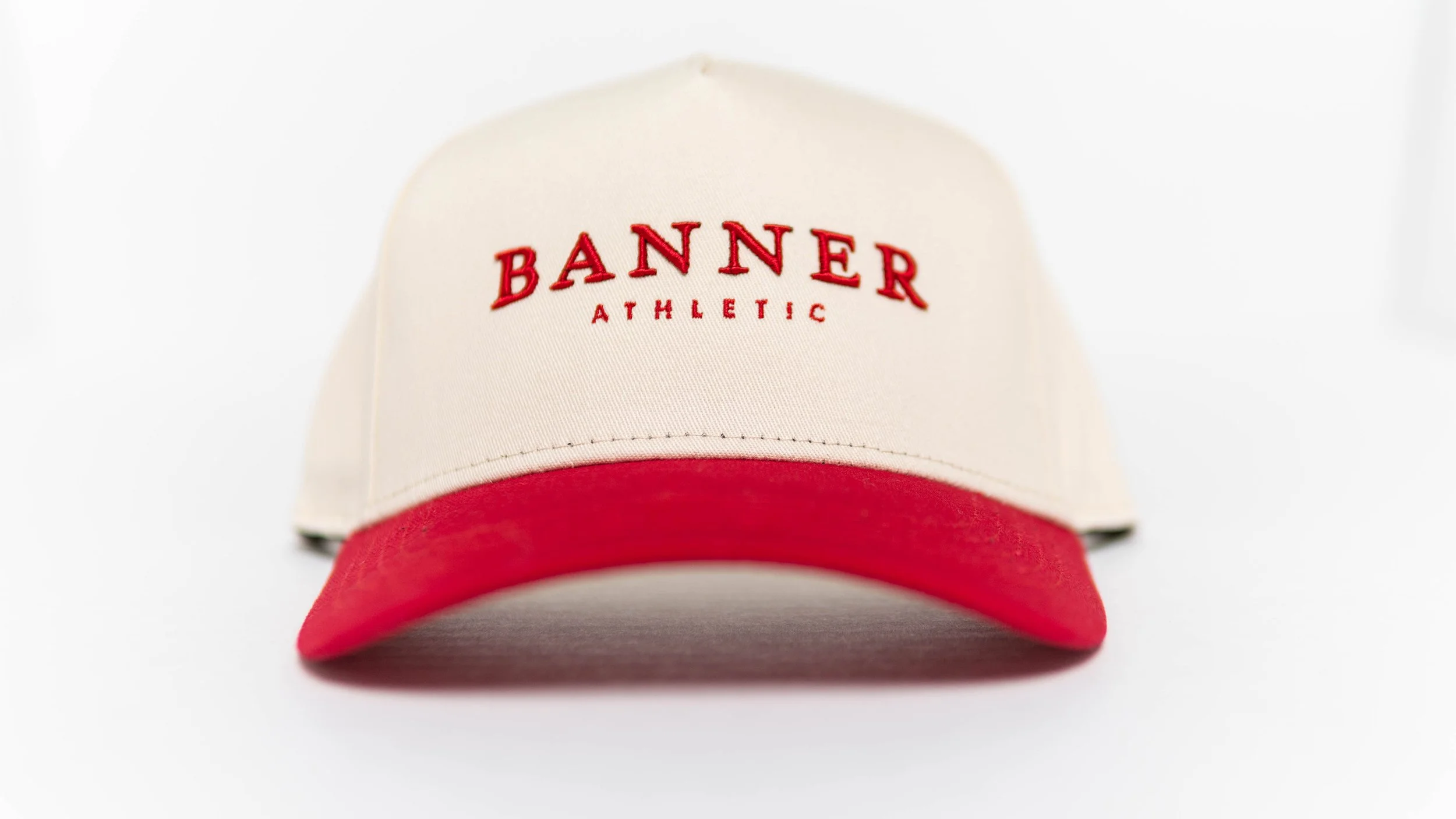 The Heritage Cap — Red Brim