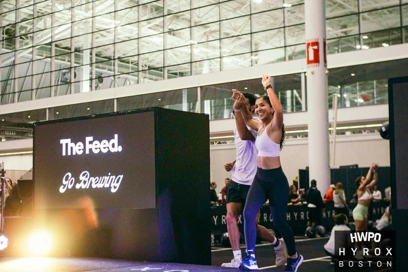 one month away from completing my 2nd hyrox with my partner in crime @_isaiahbird 💪🤍
&bull;
#hyrox #hyroxnyc #hyroxboston