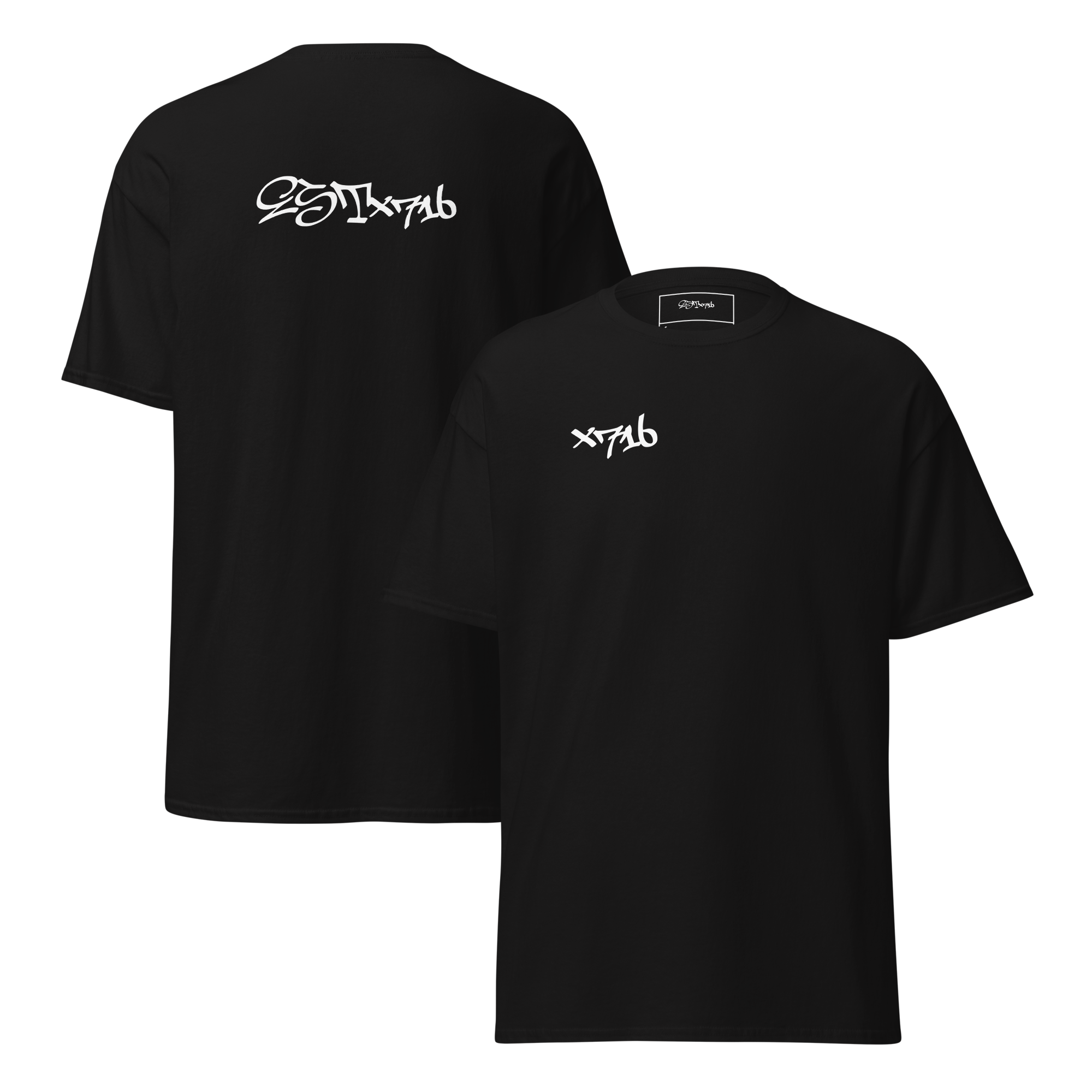 ESTx716 Black Tee