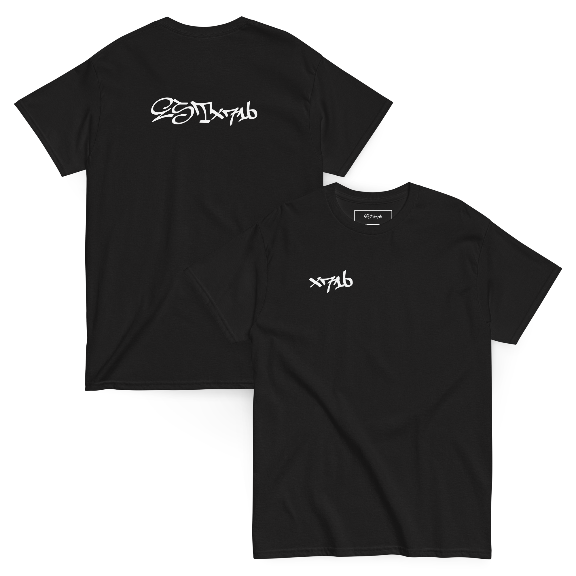 ESTx716 Black Tee