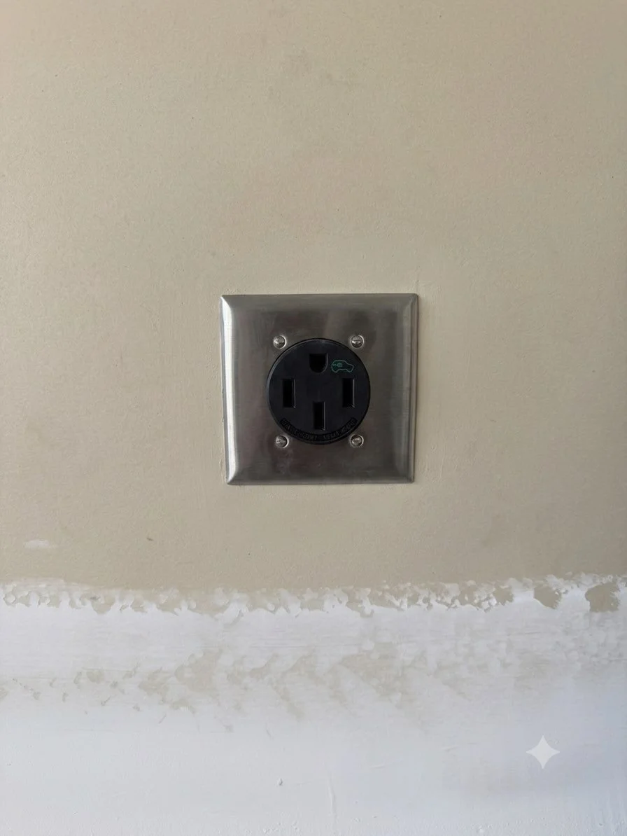 EV grade NEMA 14-50 receptacle installation for one of our amazing clients using a @swtchenergy charger for their Tesla.
-
-
-
-
-
-
-
-
- #electrical #electricvehicle #EV #EVcharger #tesla