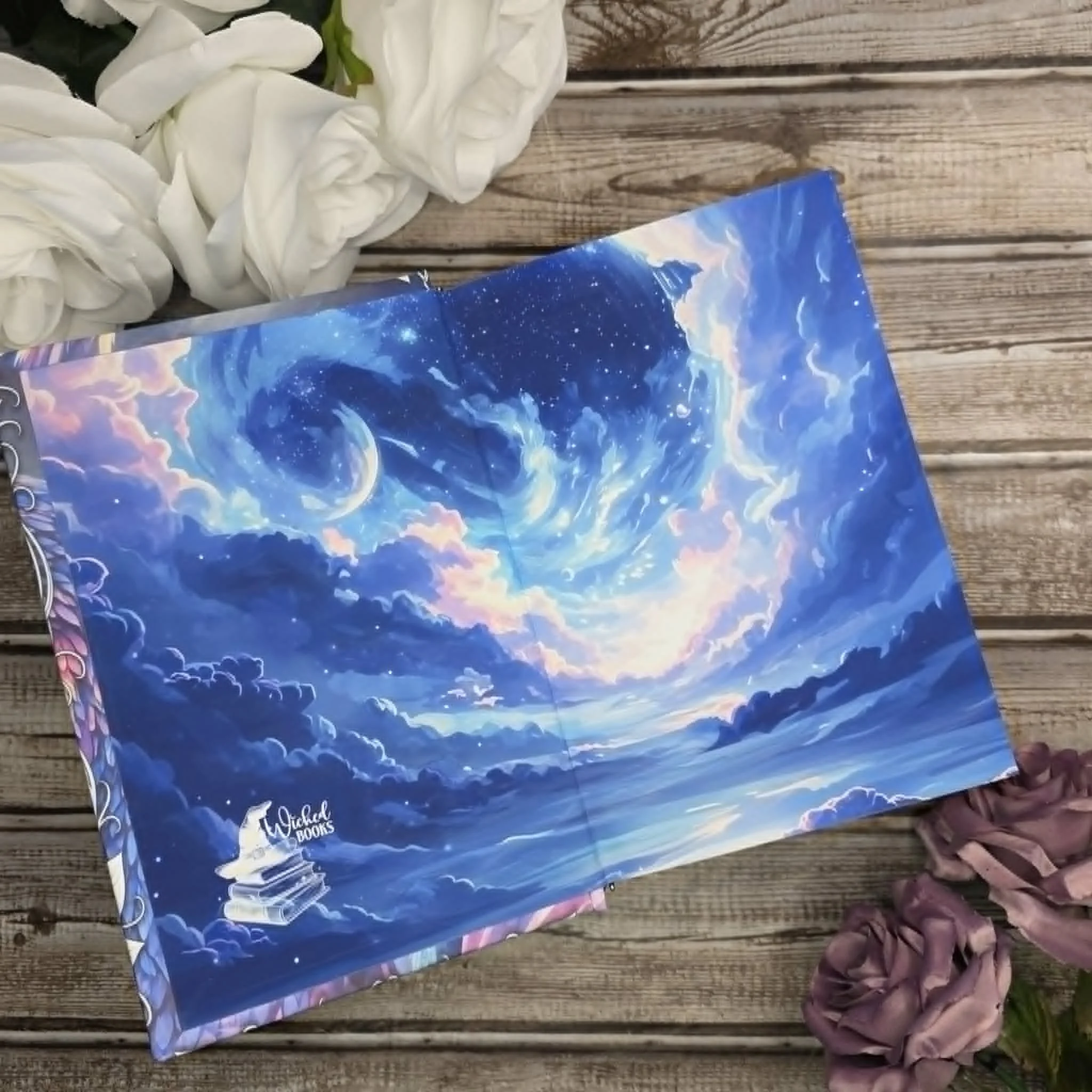 Special Edition When the Moon Hatched by Sarah Parker end pages
