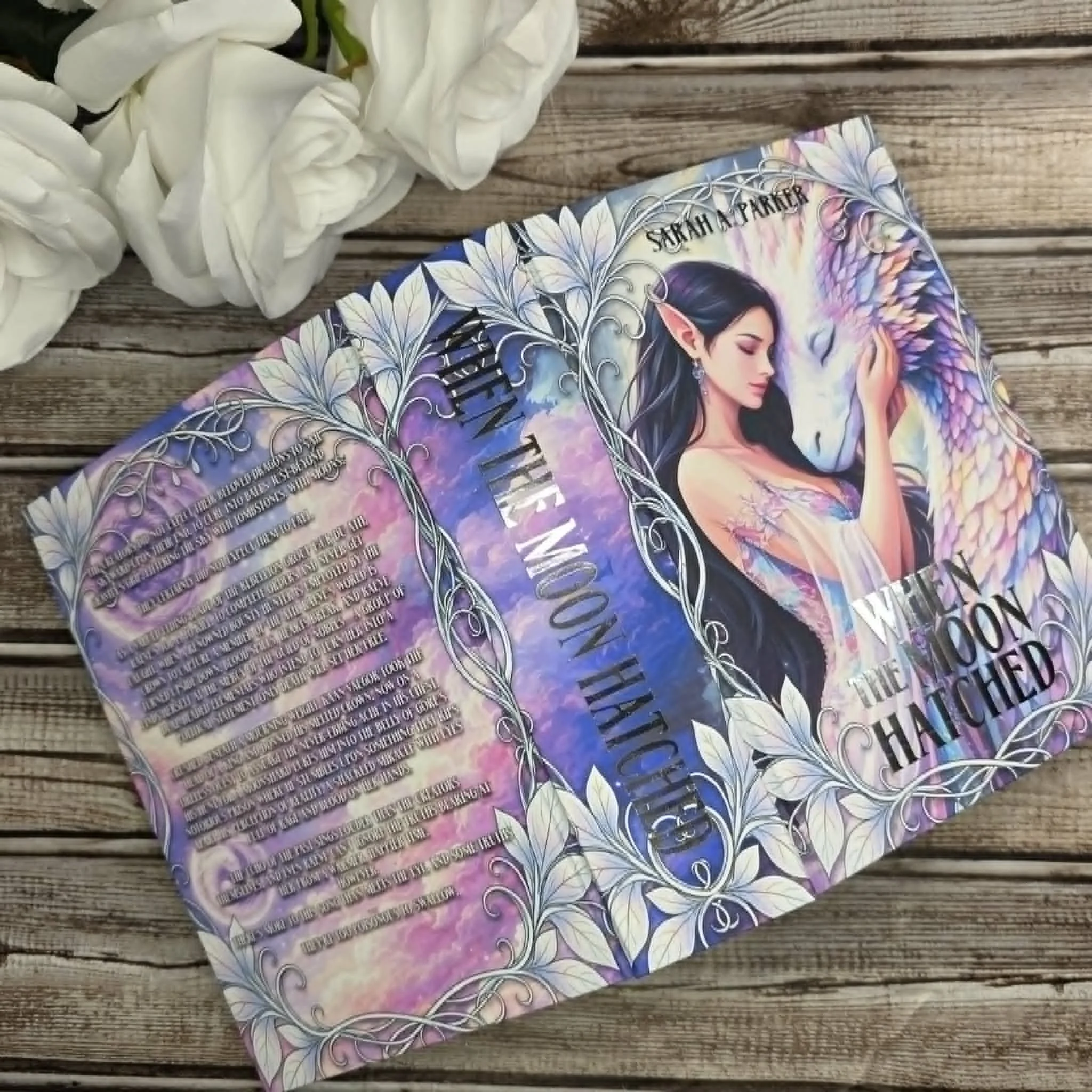 Special Edition When the Moon Hatched by Sarah Parker front and back cover