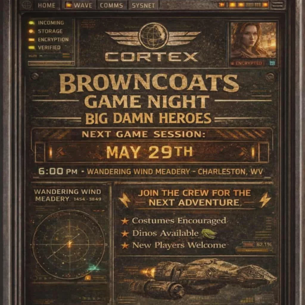 WV Browncoats Game Night