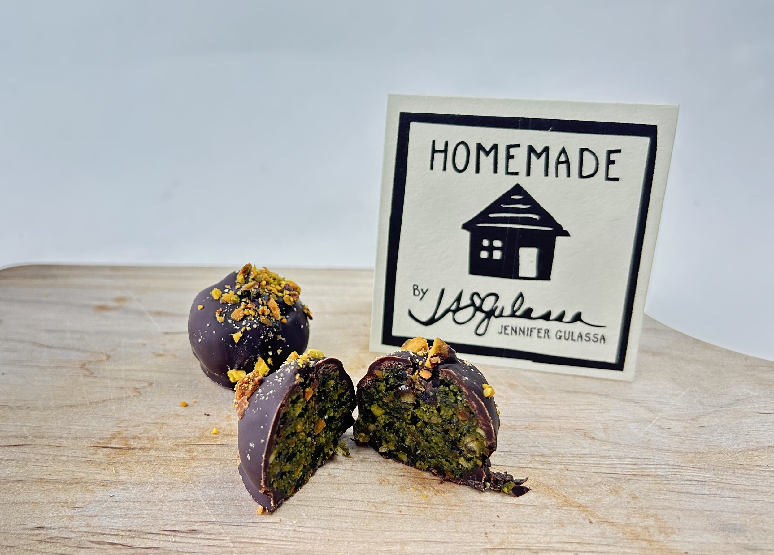 Pistachio Truffles