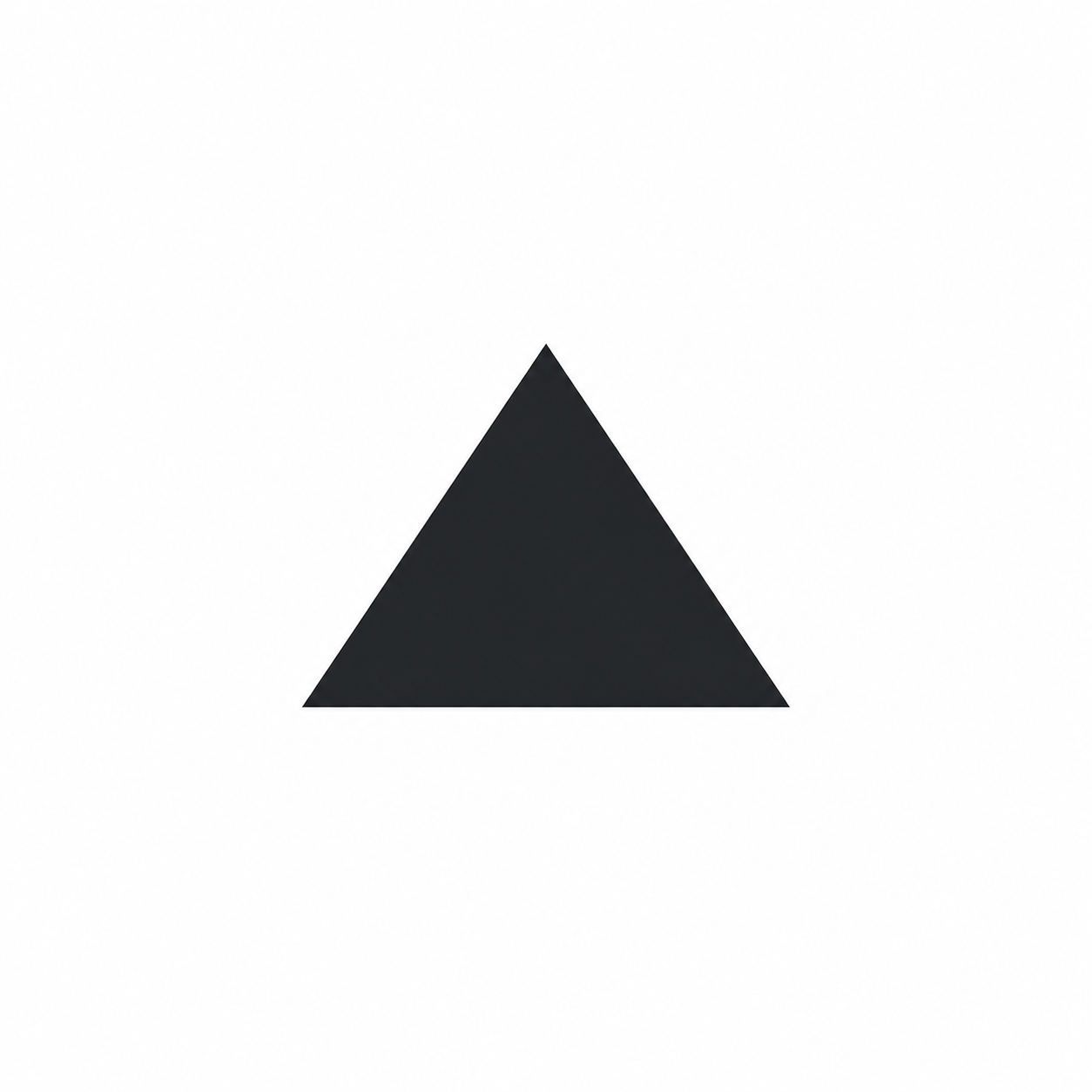 Fire suit tarot symbol (Wands) — upward triangle representing action, energy, drive and momentum in tarot meaning