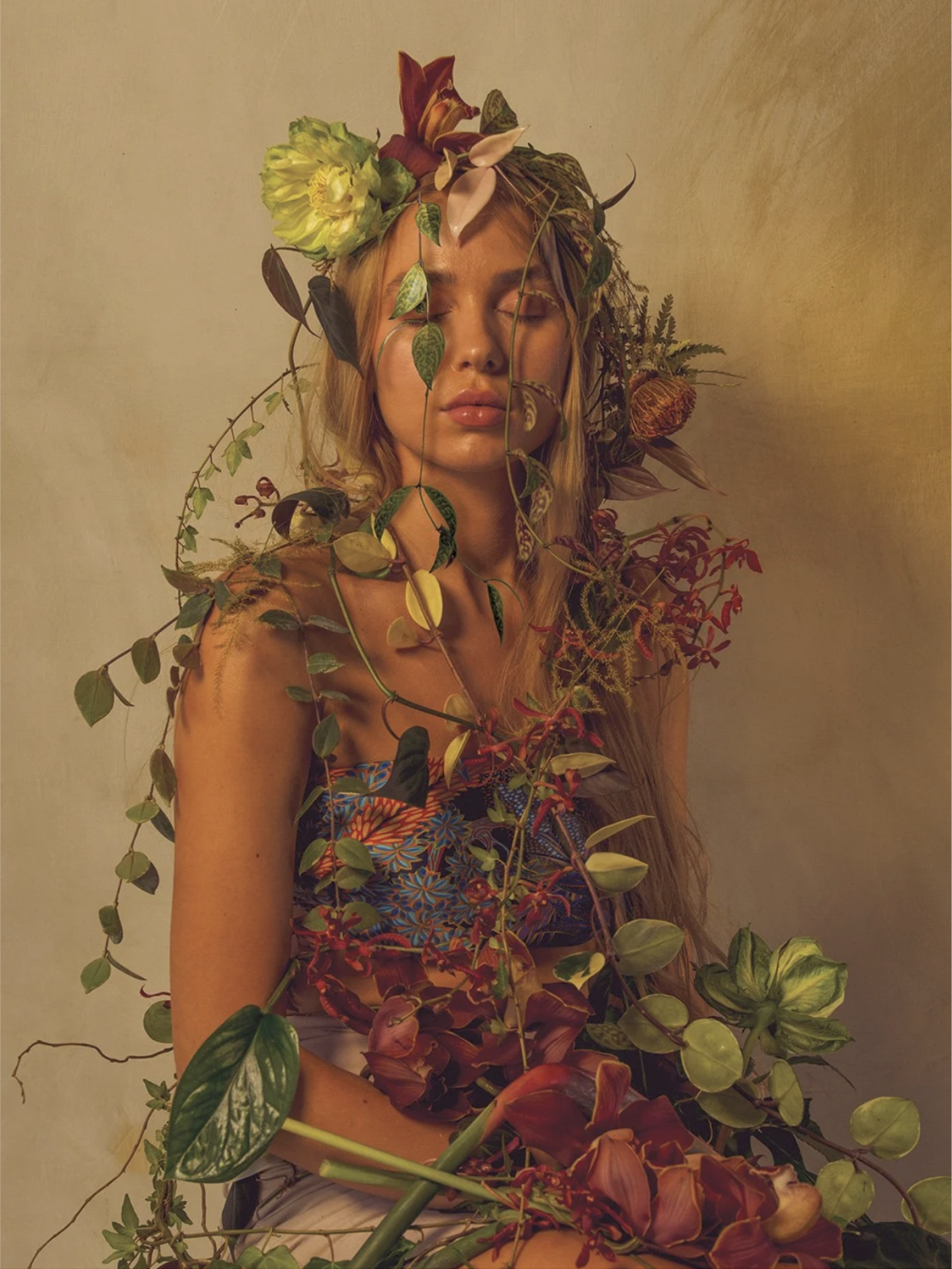 Human Nature Maria - Limited Edition Museum Archival Print on Linen 50" x 60"