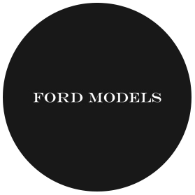 Black background with white text saying 'Ford Models'