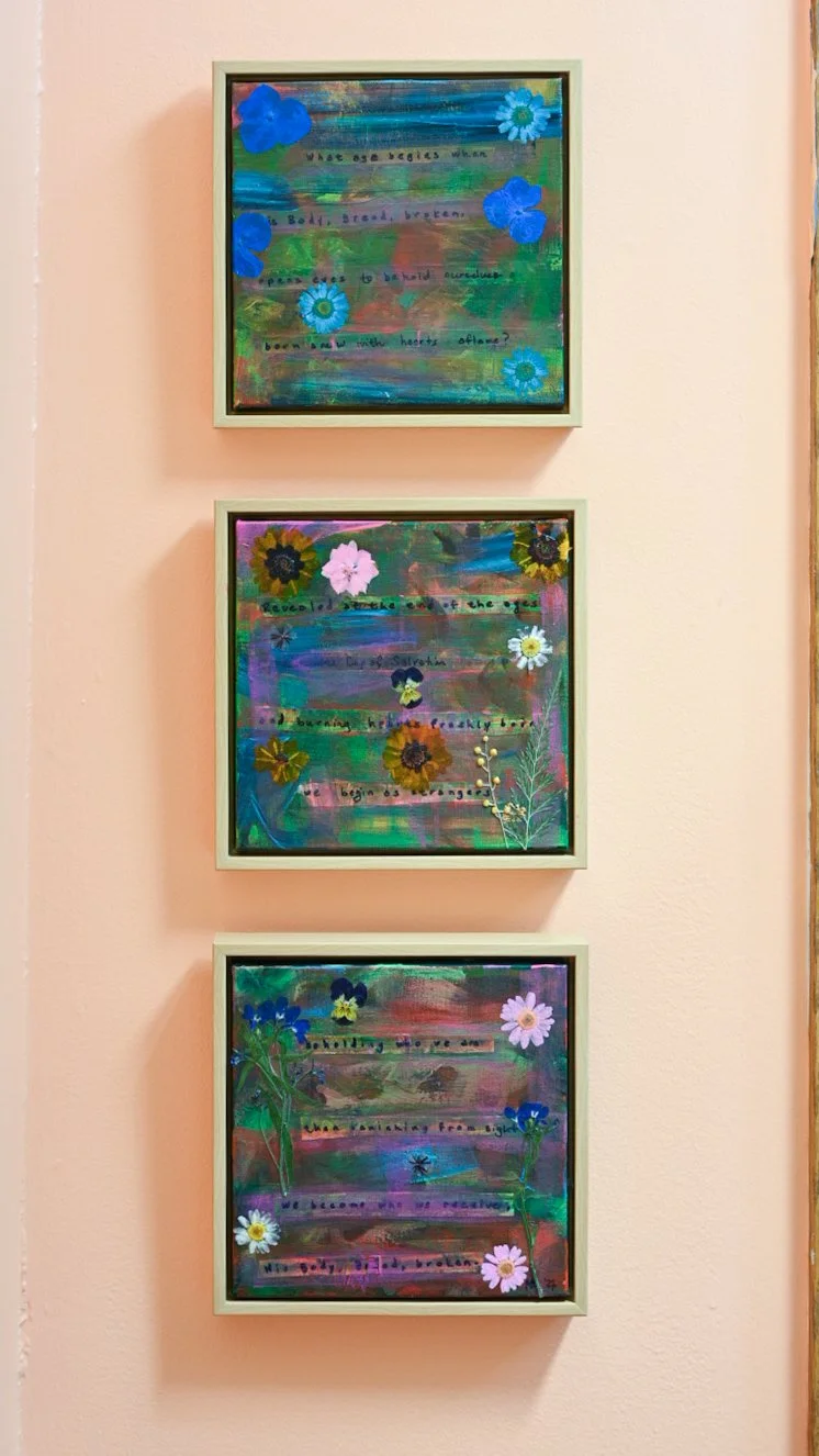 The complete Emmaus Road Triptych