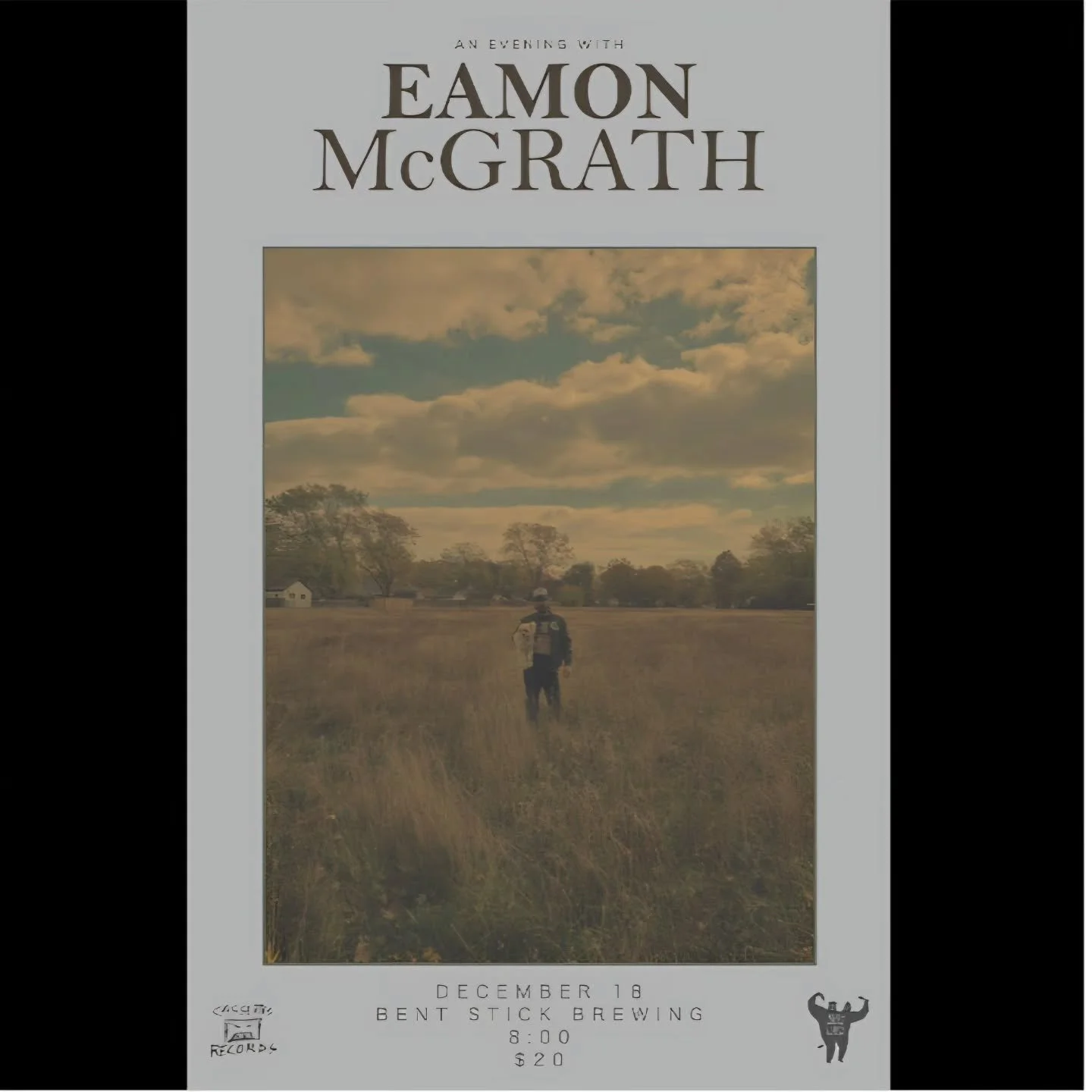 We are super excited to announce that Edmonton ex-pat Eamon McGrath will be doing an intimate show at Bent Stick Brewing on Thursday December 18. Eamon is an author, singer, songwriter, rock and roller and storyteller. 

Check out our linktree for a 