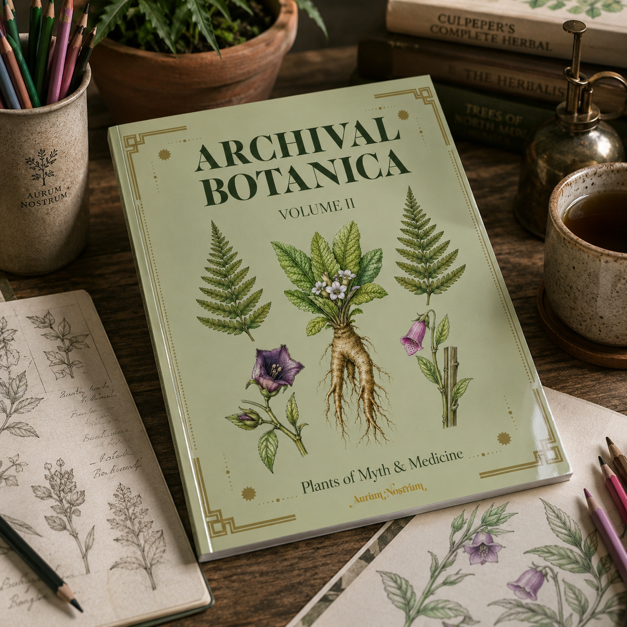 Archival Botanica Vol II: Plants of Myth & Medicine