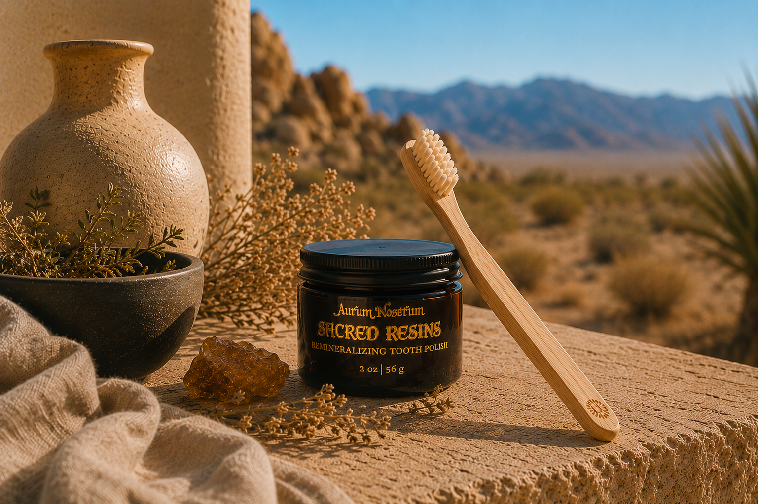 Sacred Resins Remineralizing Toothpaste