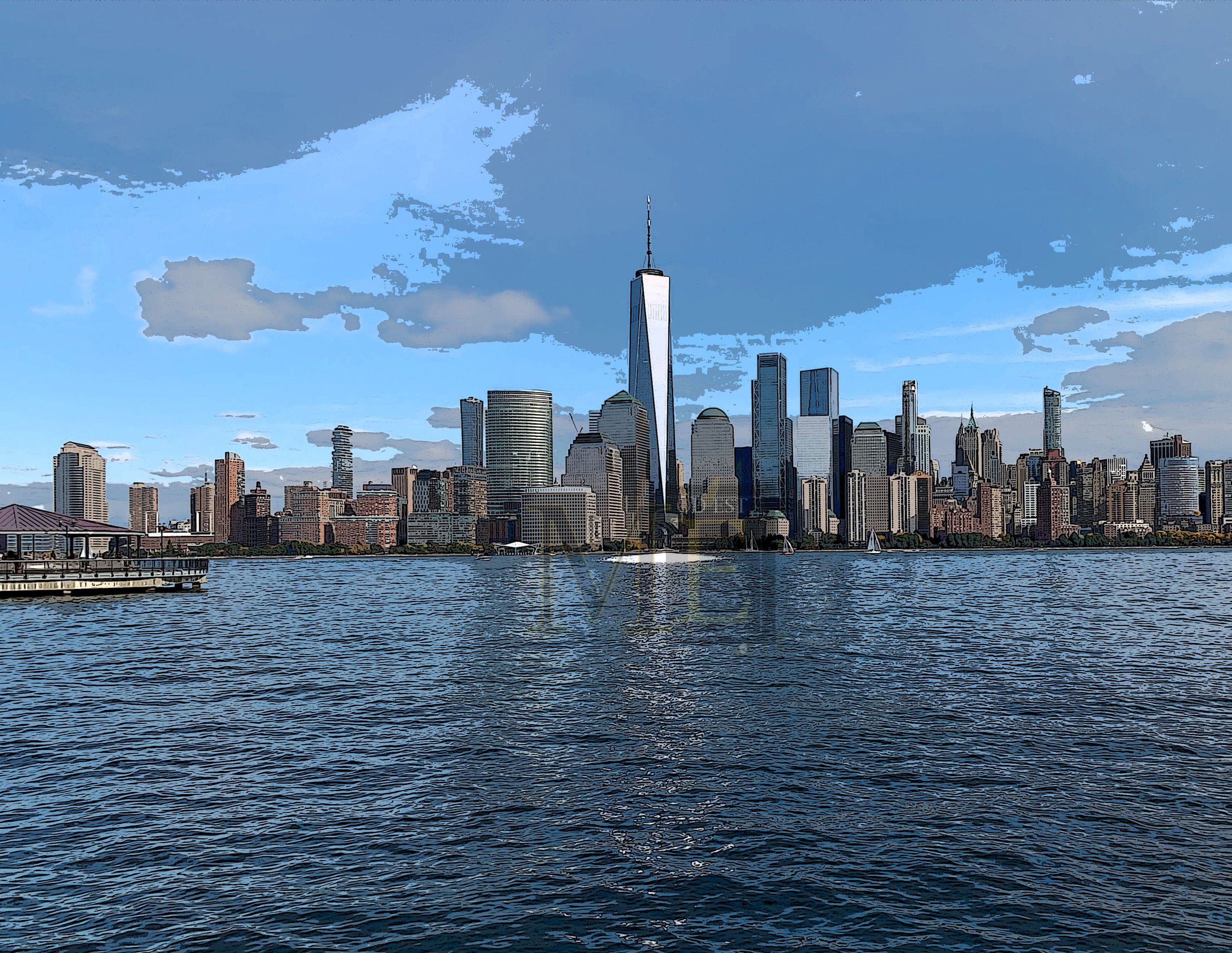 NYC Skyline-color1