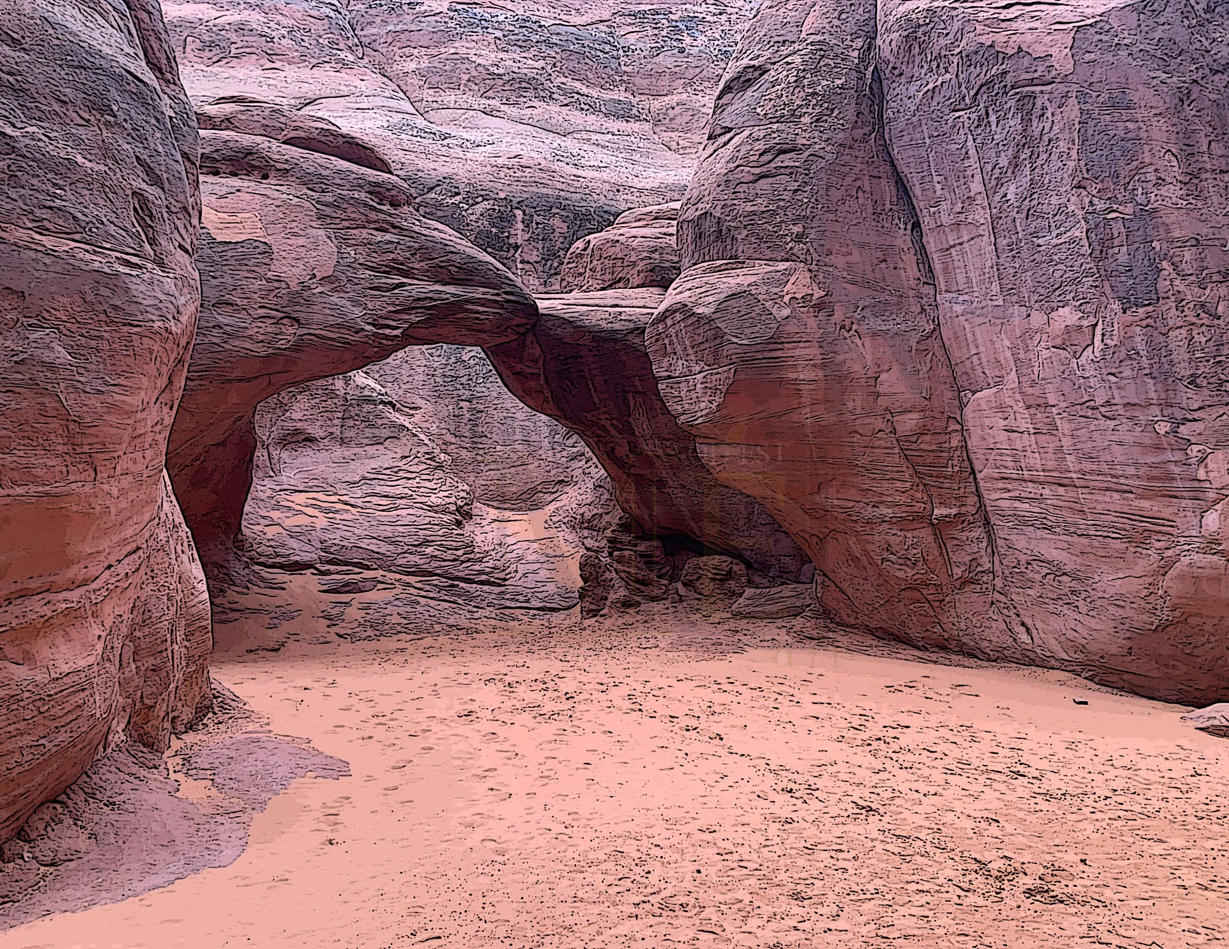 Utah Arches-color print 2