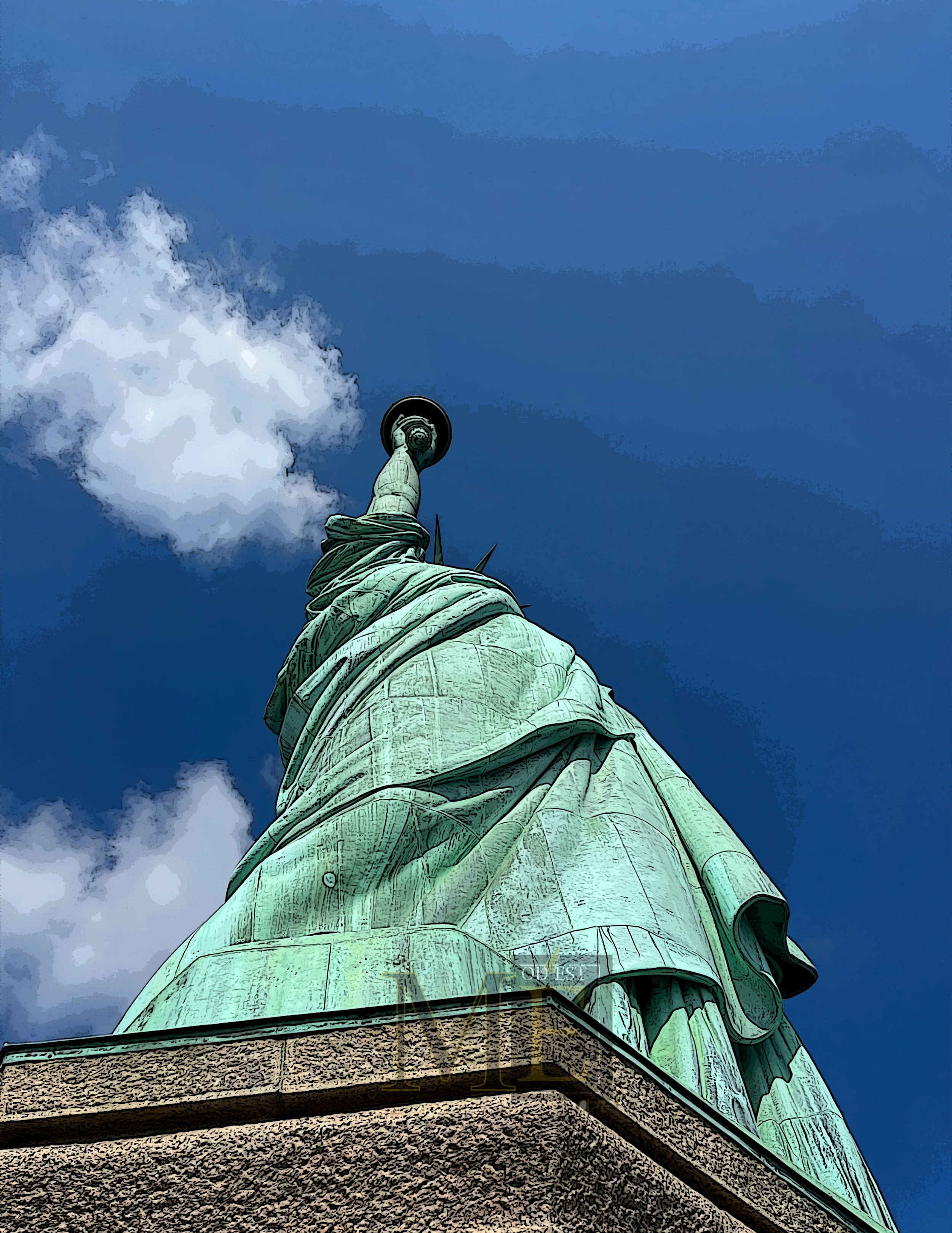 Lady Liberty-color 2