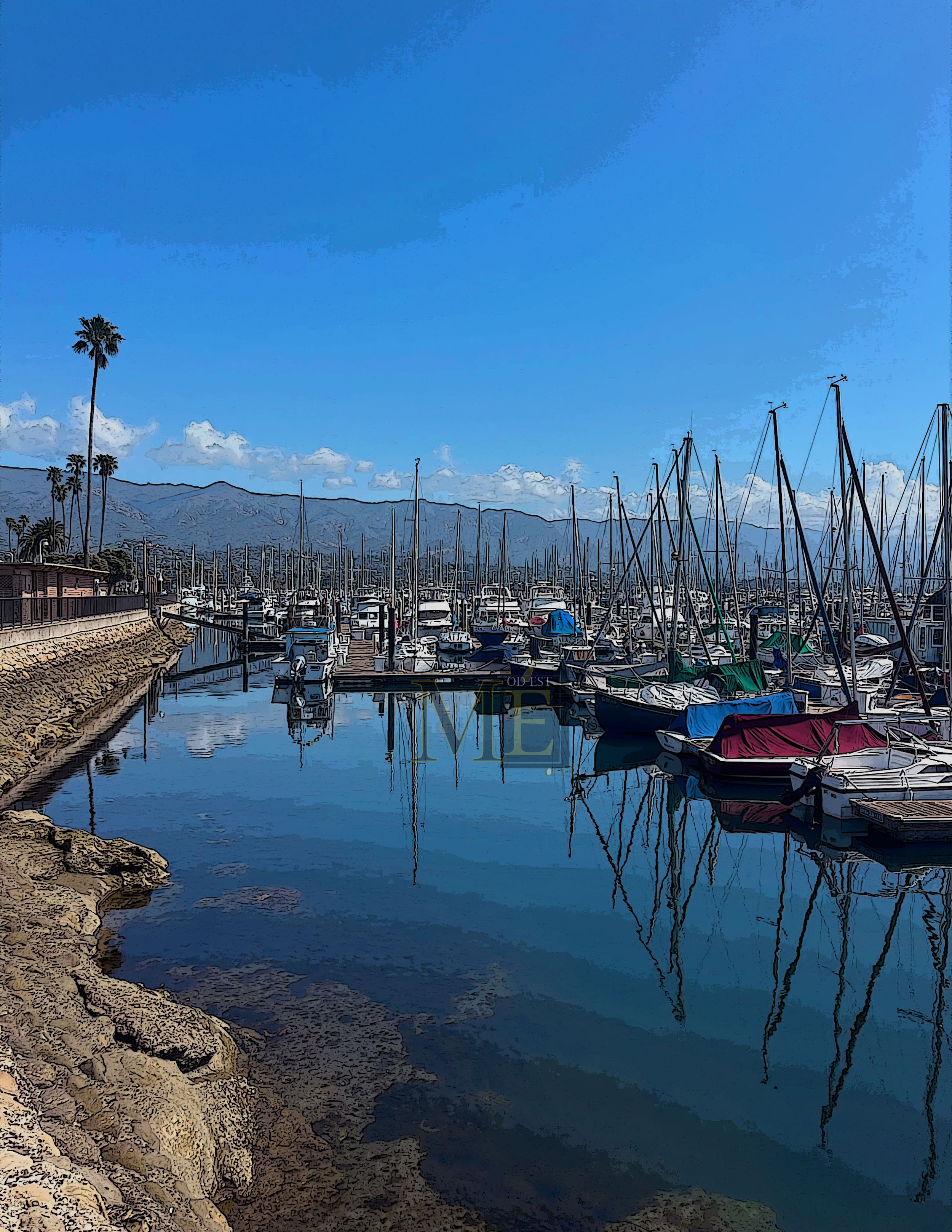 Santa Barbra Boats-color 2