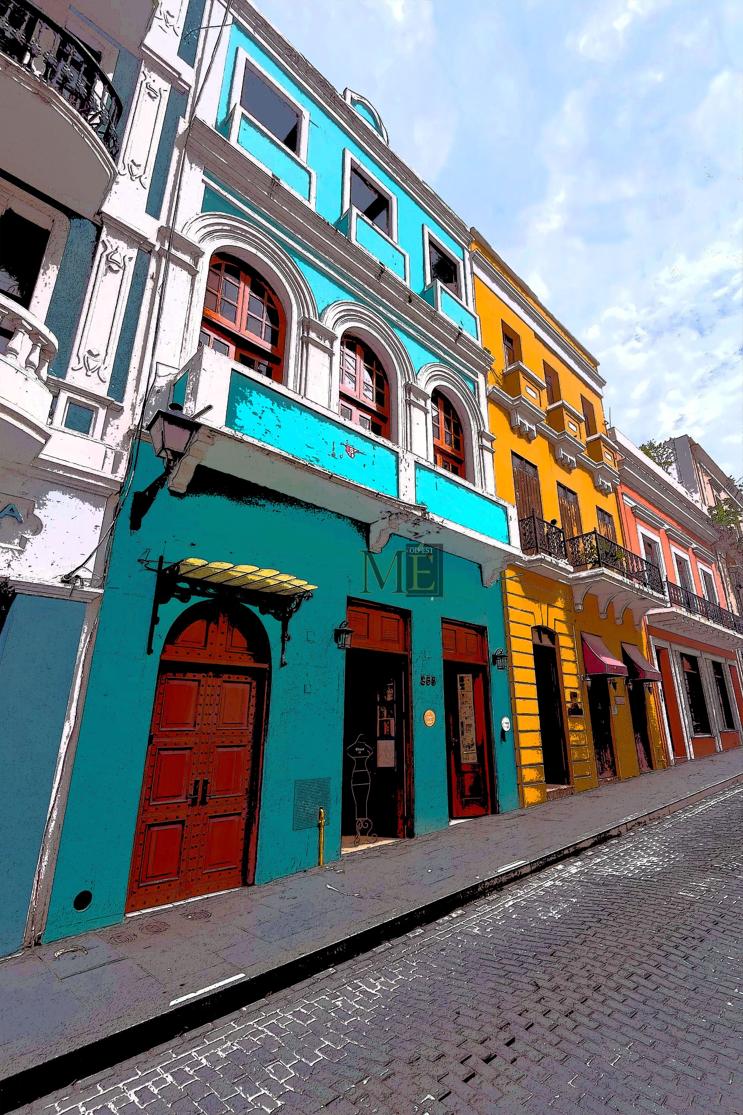 Puerto Rico st.-color 2