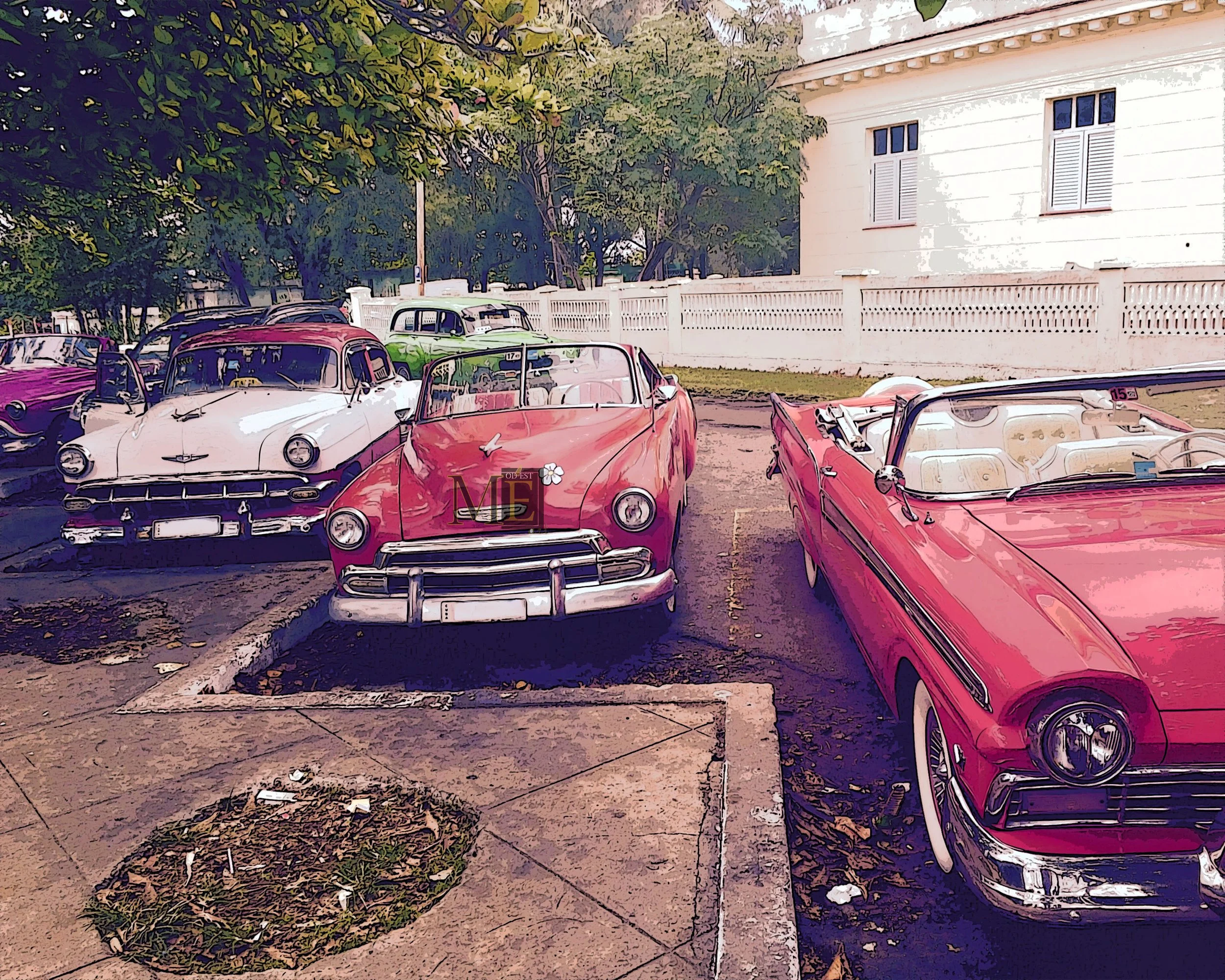 Cuba cars-color 1