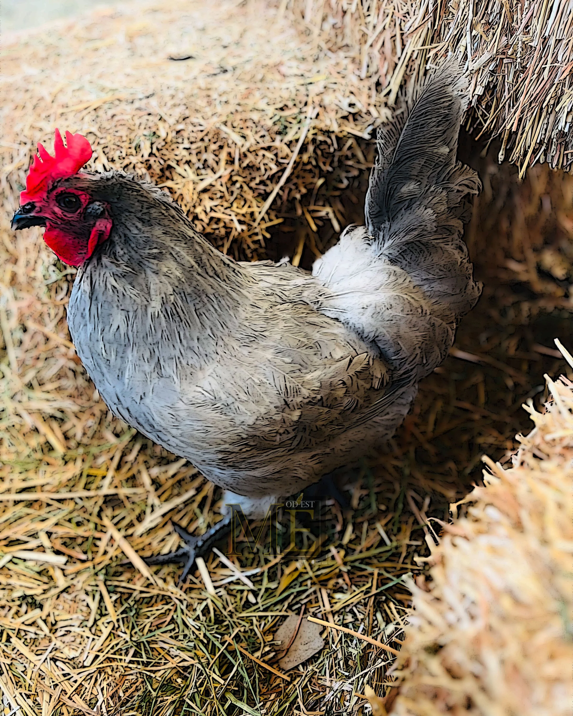 Gray Chicken-color 1