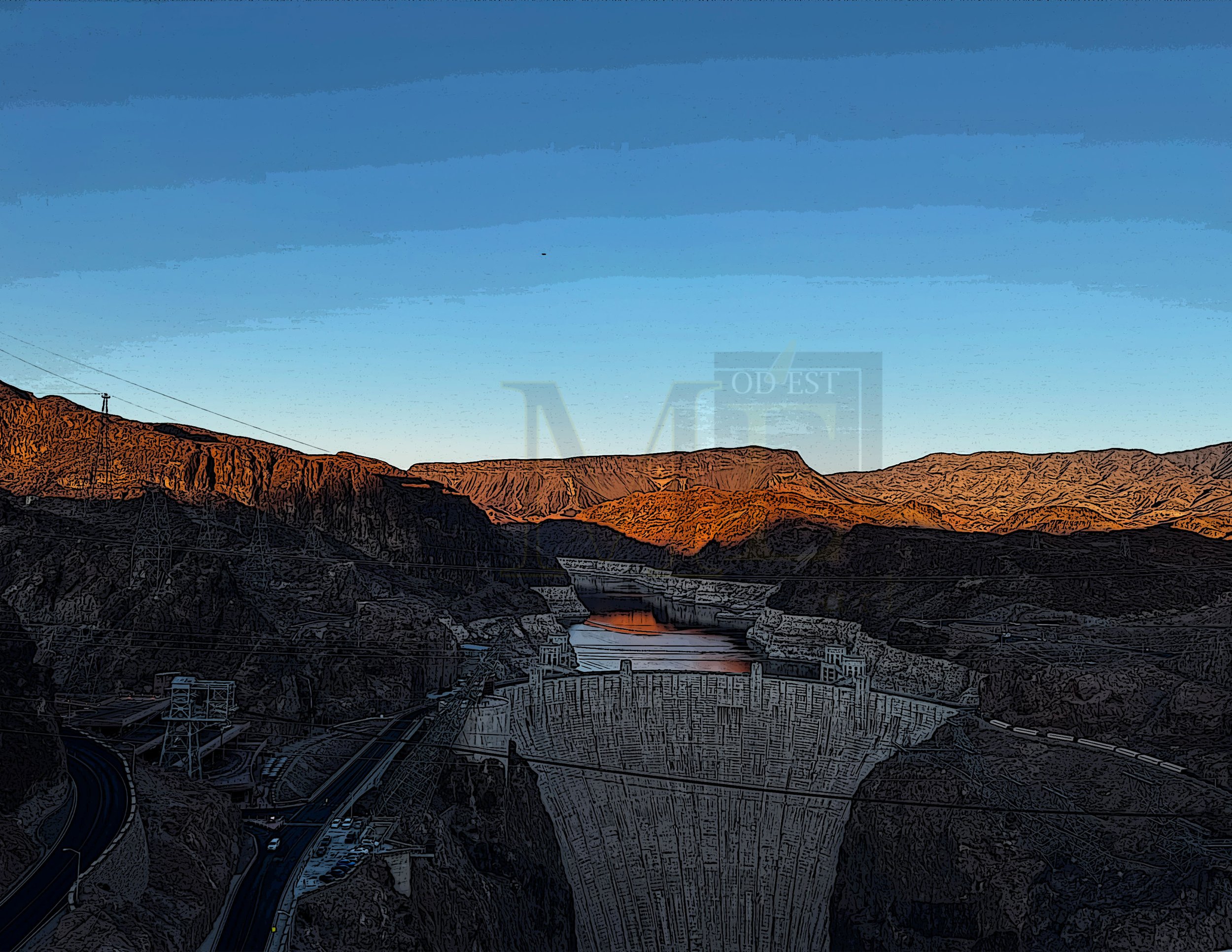 Hoover Dam-color 5