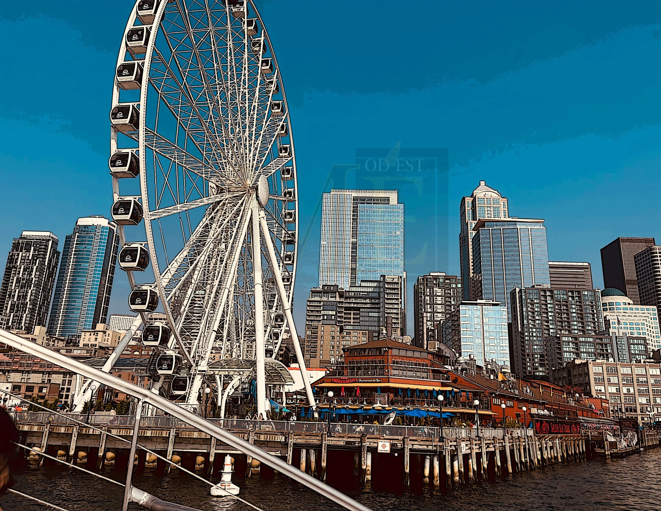 Seattle-color print 1
