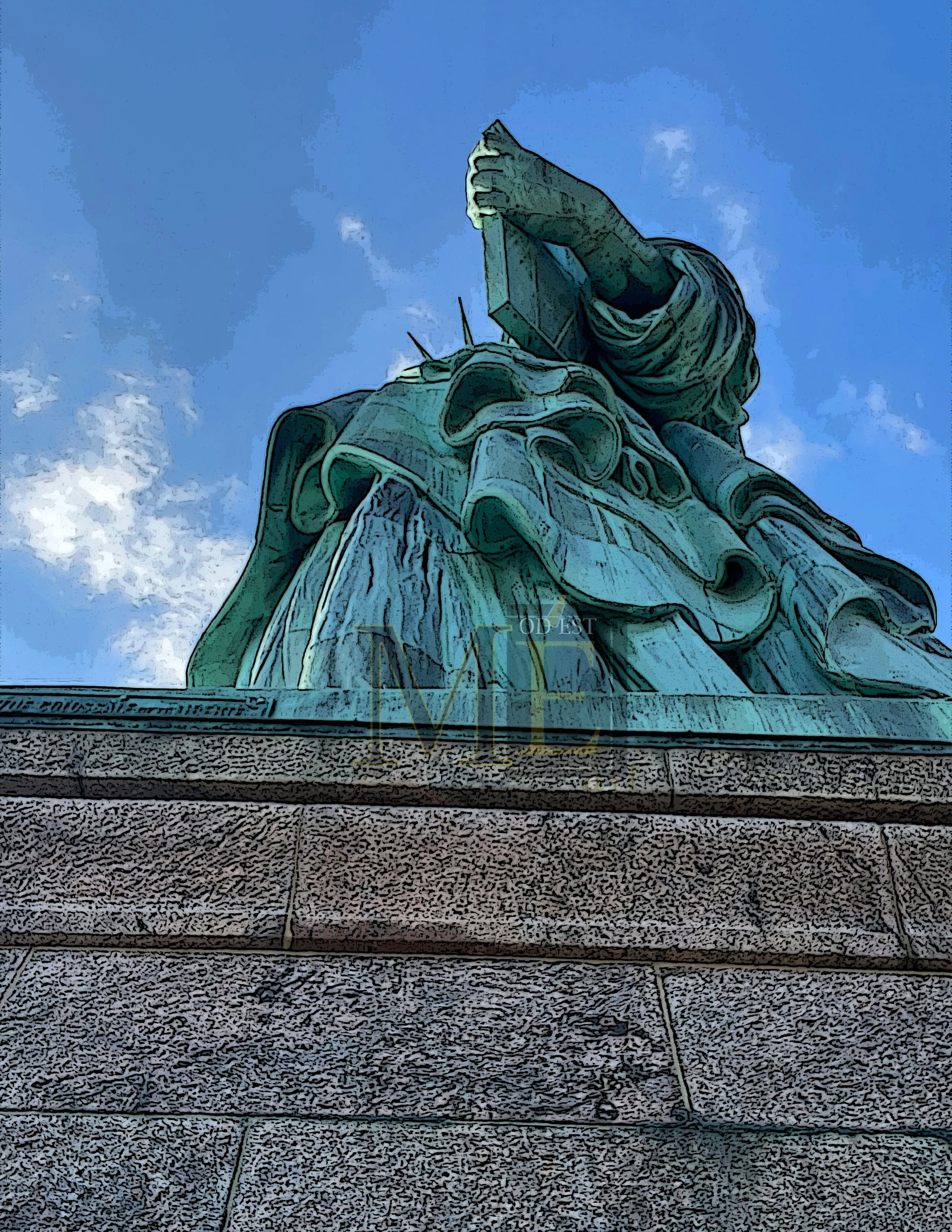 Lady Liberty-color 3