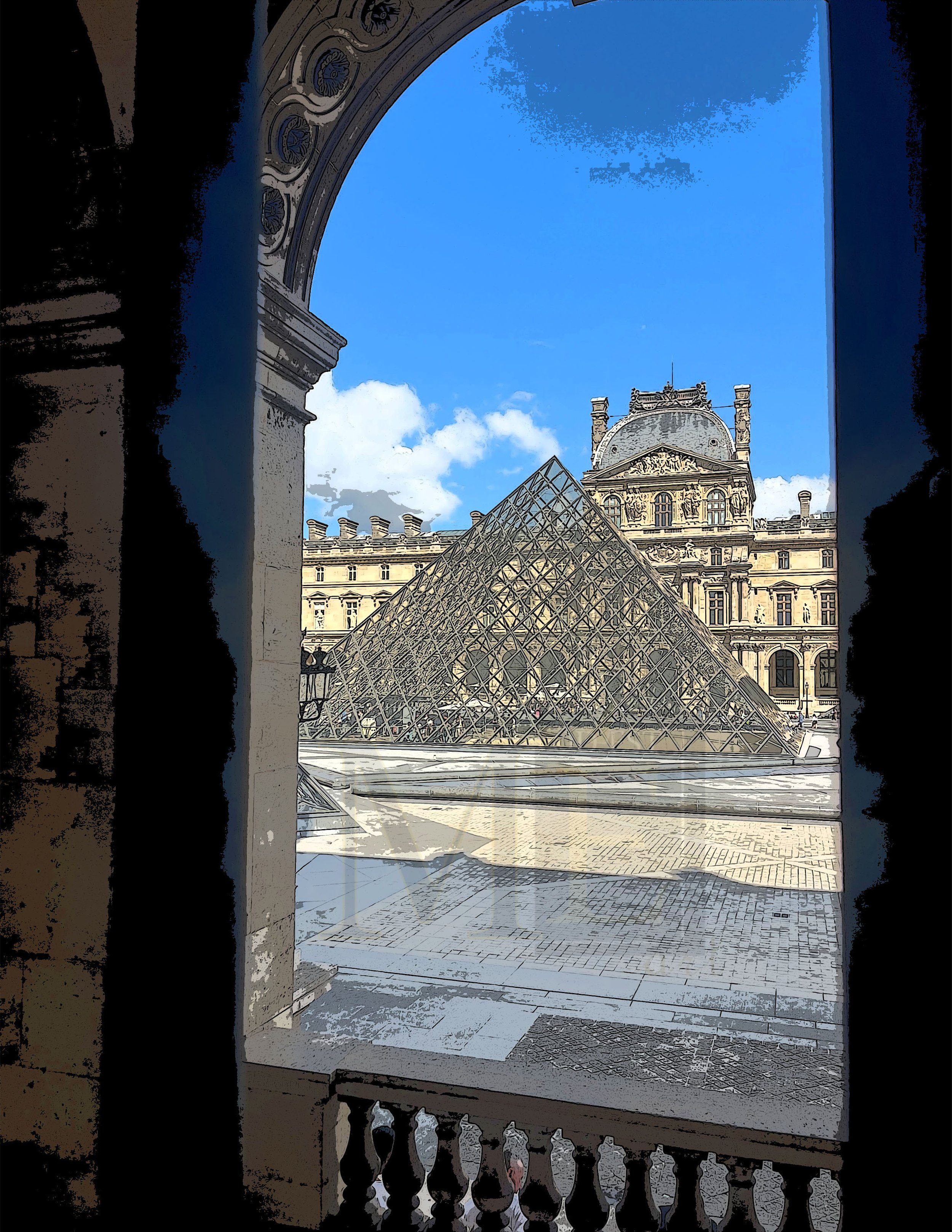 Louvre French Quarter-color 4