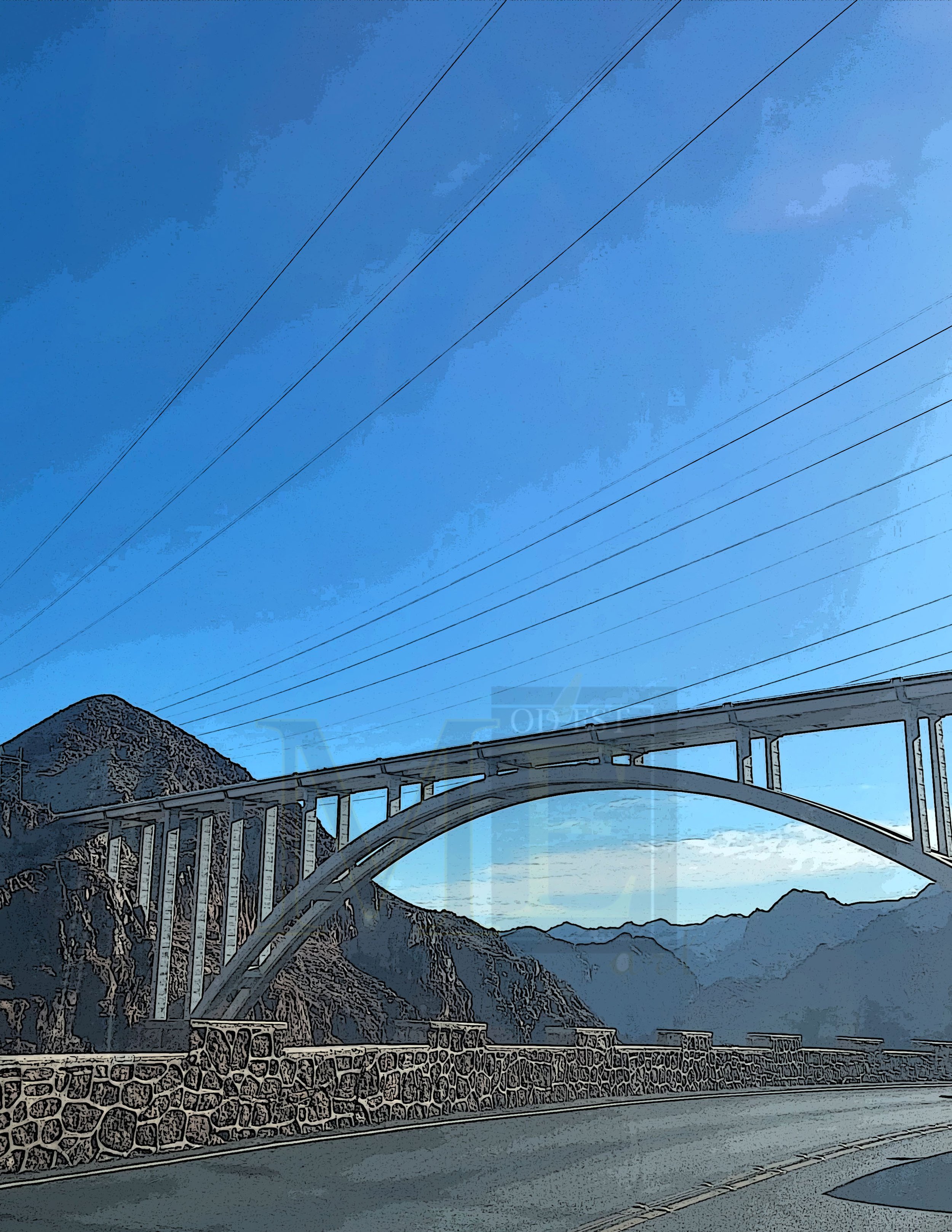 Arizona Bridge-color 1