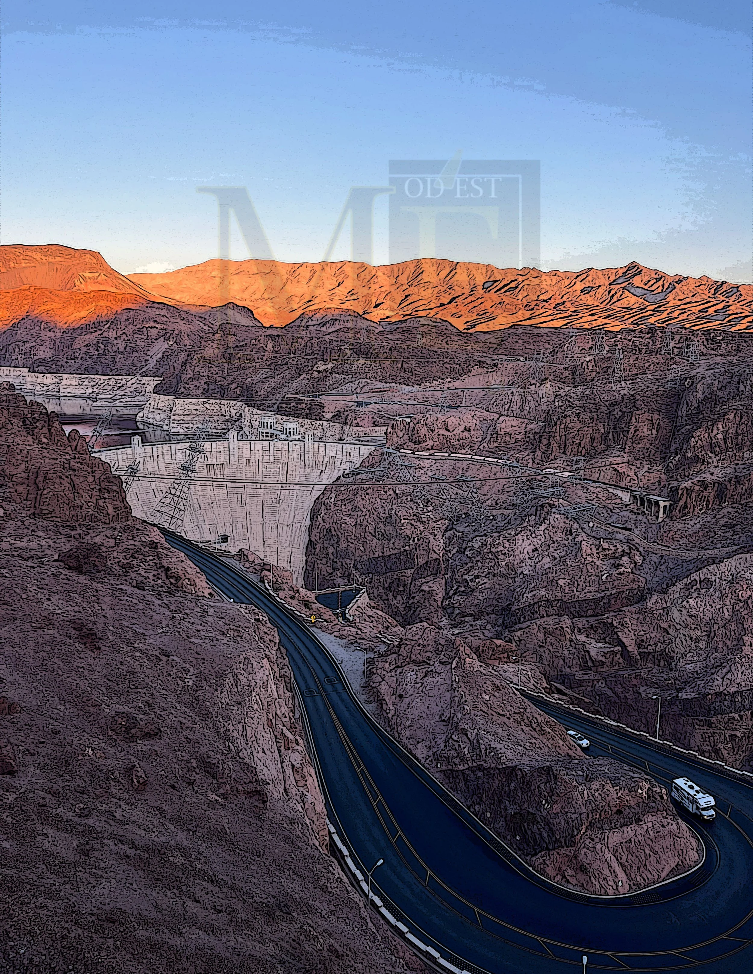 Hoover Dam-color 4