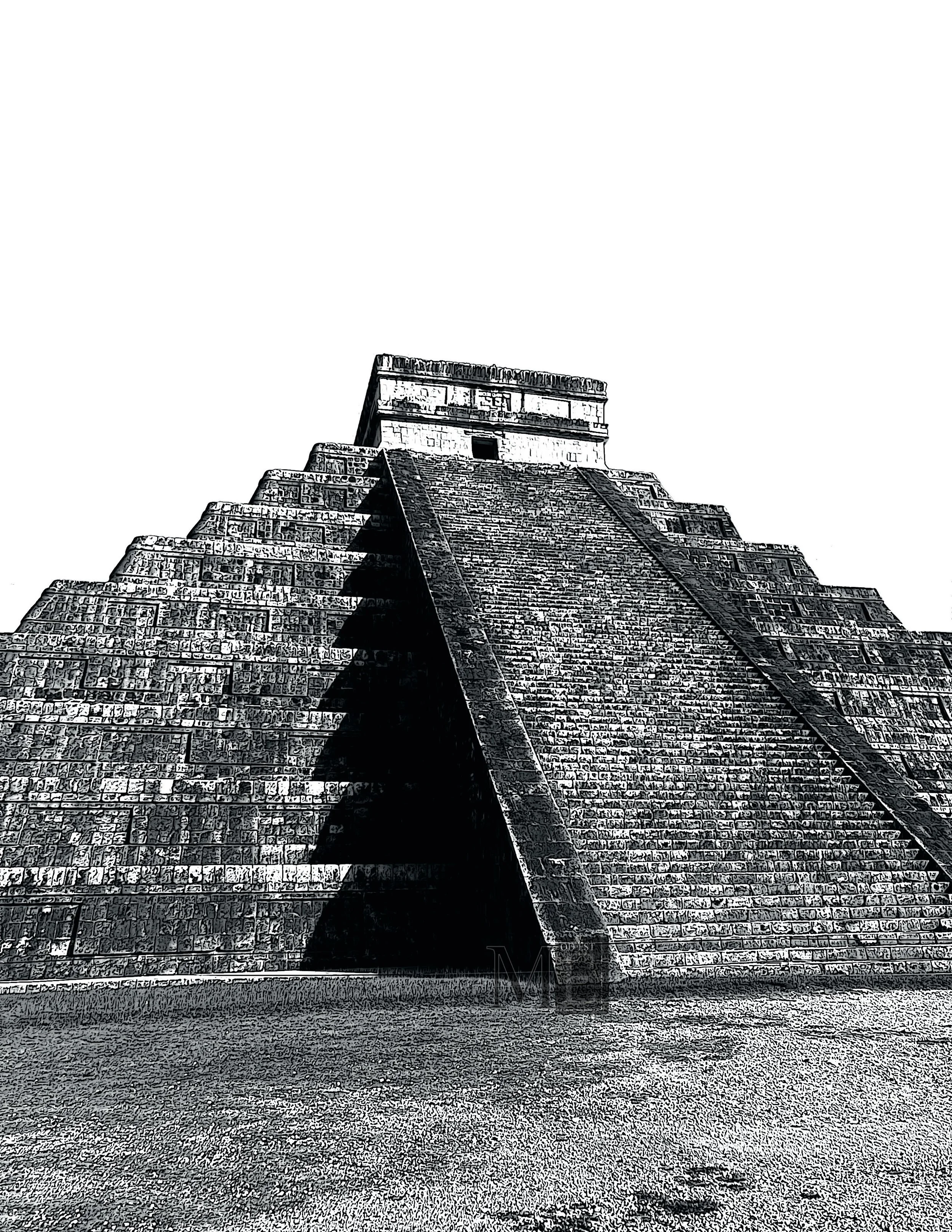 Chichen Itza pyramid 1