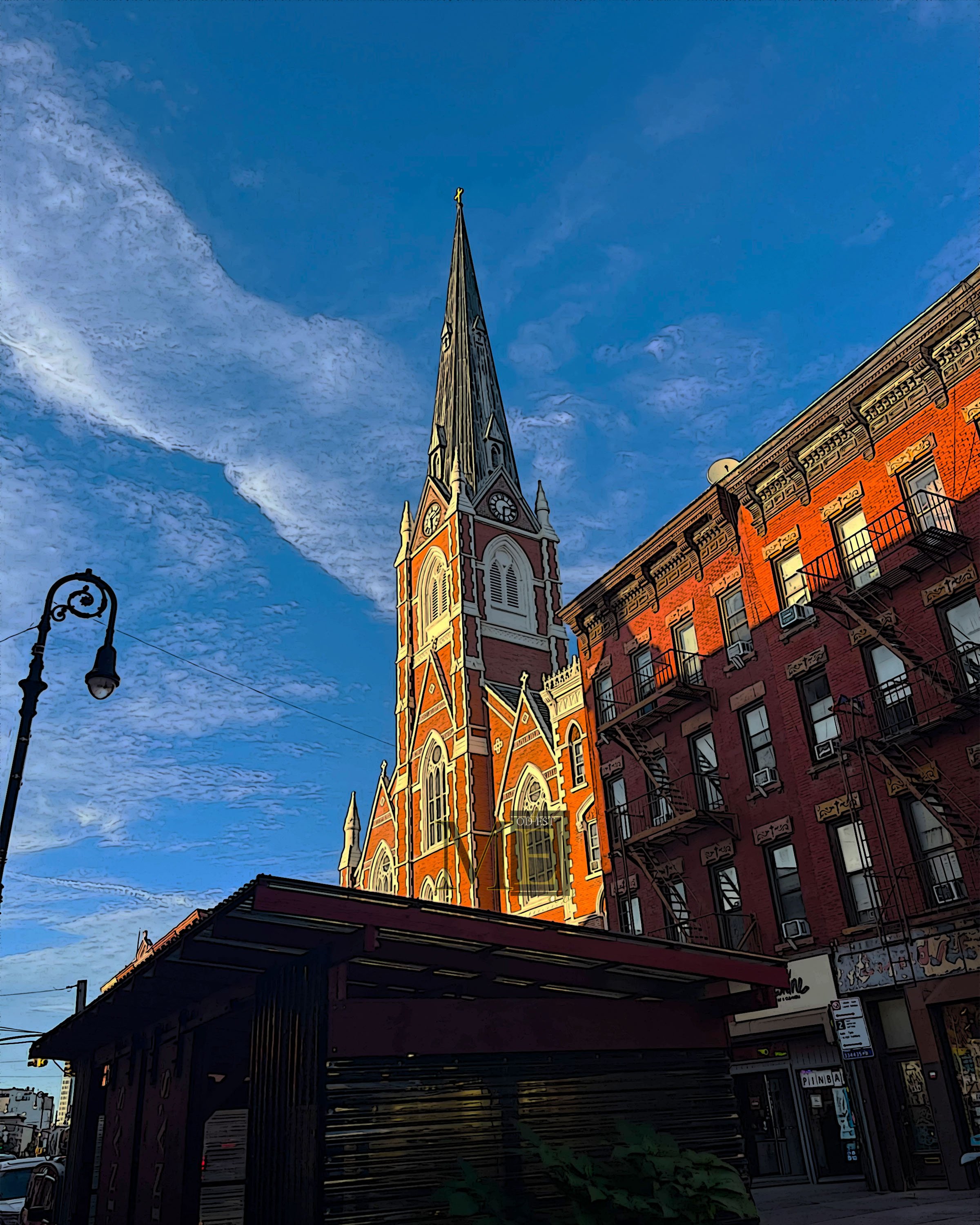 Brooklyn Church-color 1