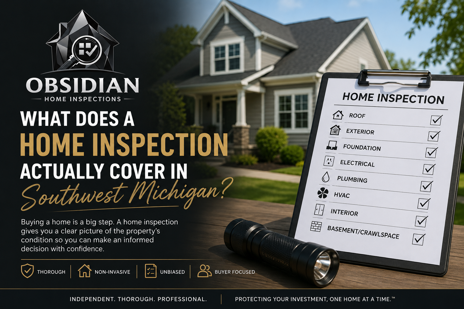 What Does a Home Inspection Actually Cover in Southwest Michigan?