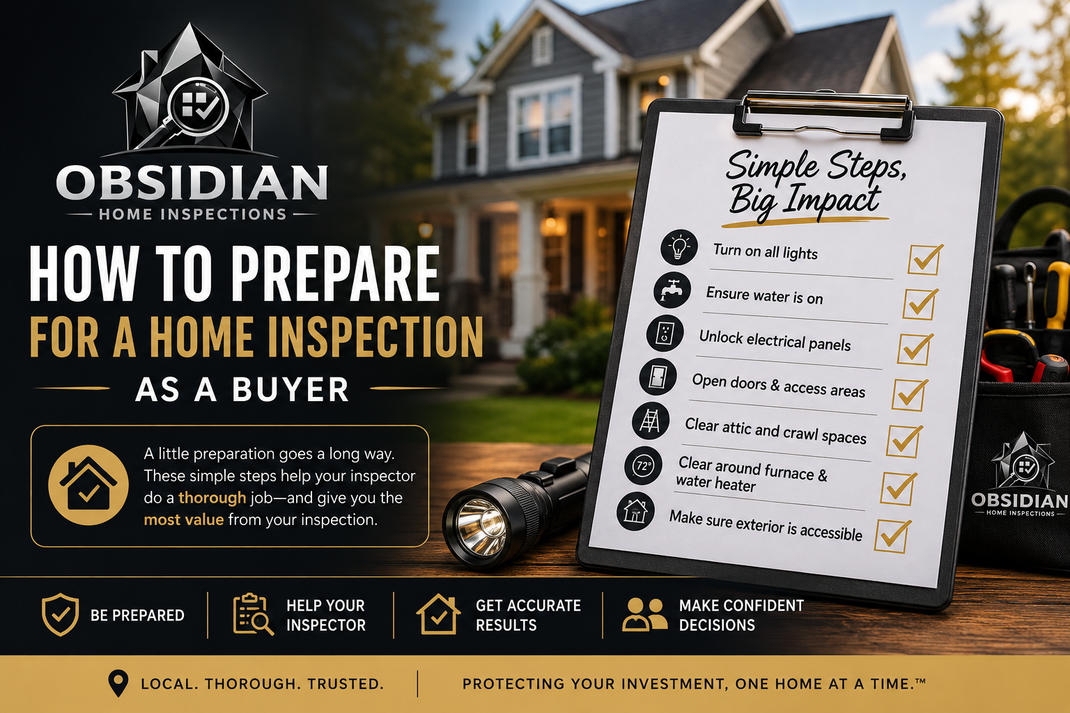 How to Prepare for a Home Inspection as a Buyer