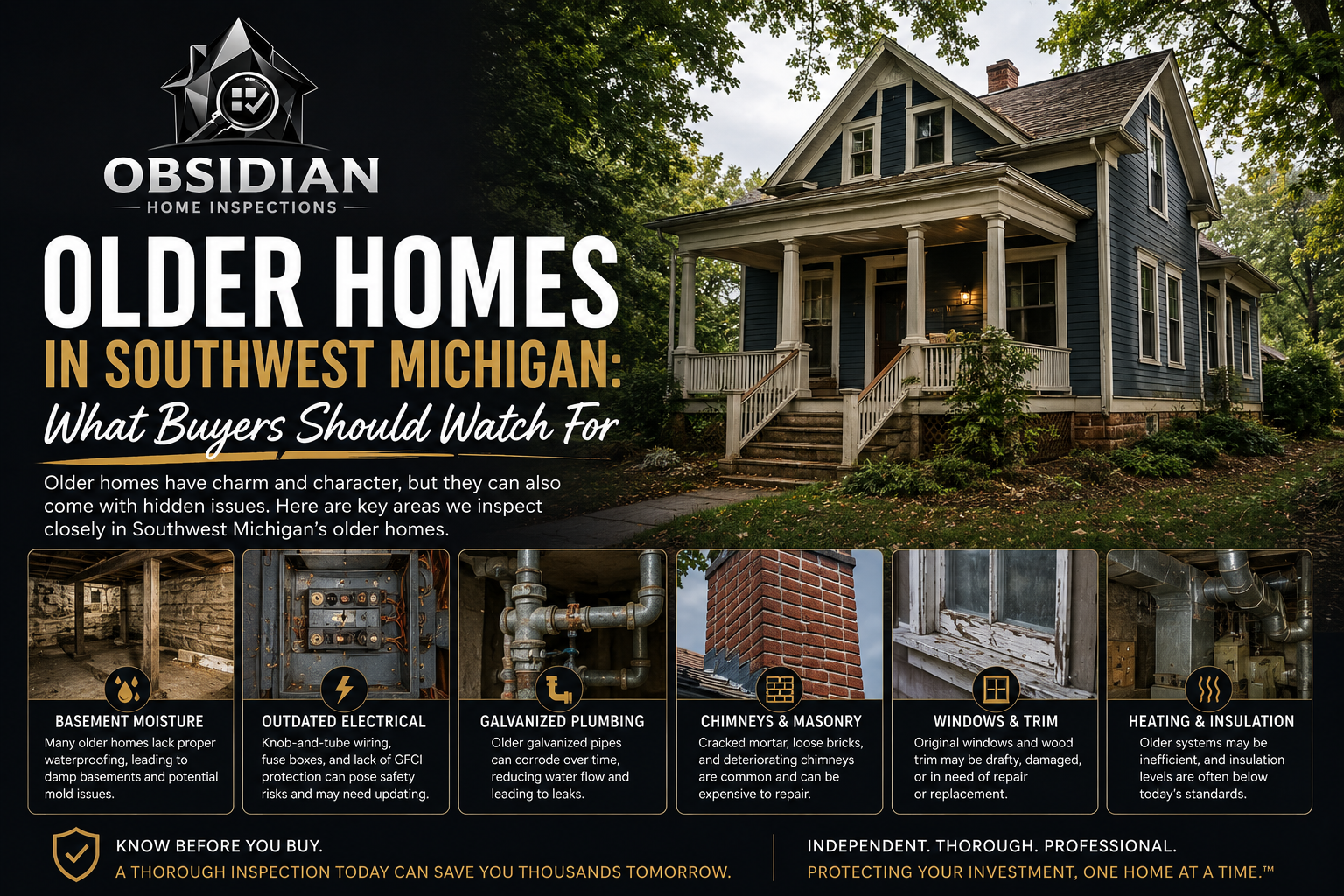 Older Homes in Southwest Michigan: What Buyers Should Watch For