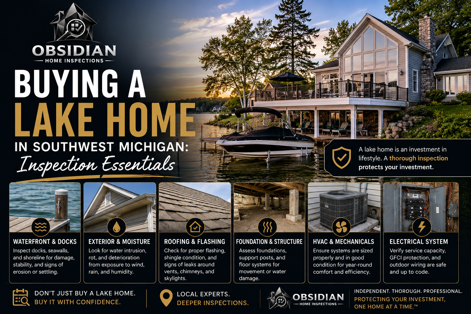Buying a Lake Home in Southwest Michigan: Inspection Essentials